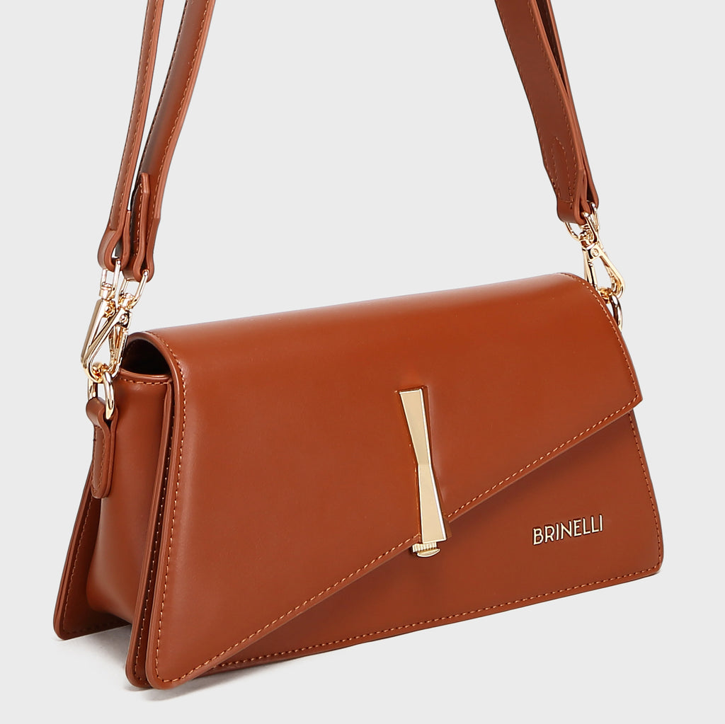 Brinelli Kestrel Crossbody Shoulder Bag Tan