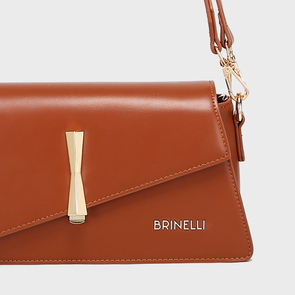 Brinelli Kestrel Crossbody Shoulder Bag Tan