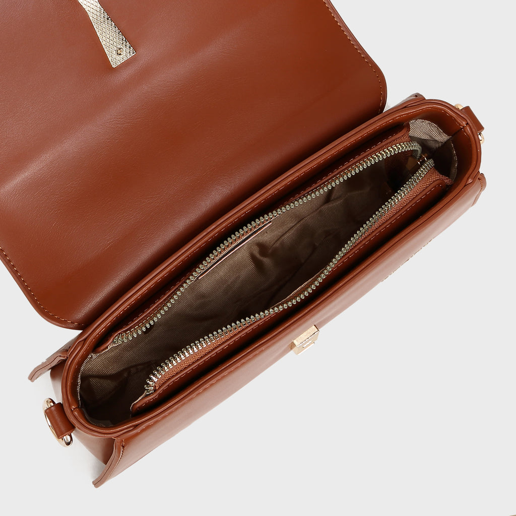 Brinelli Kestrel Crossbody Shoulder Bag Tan