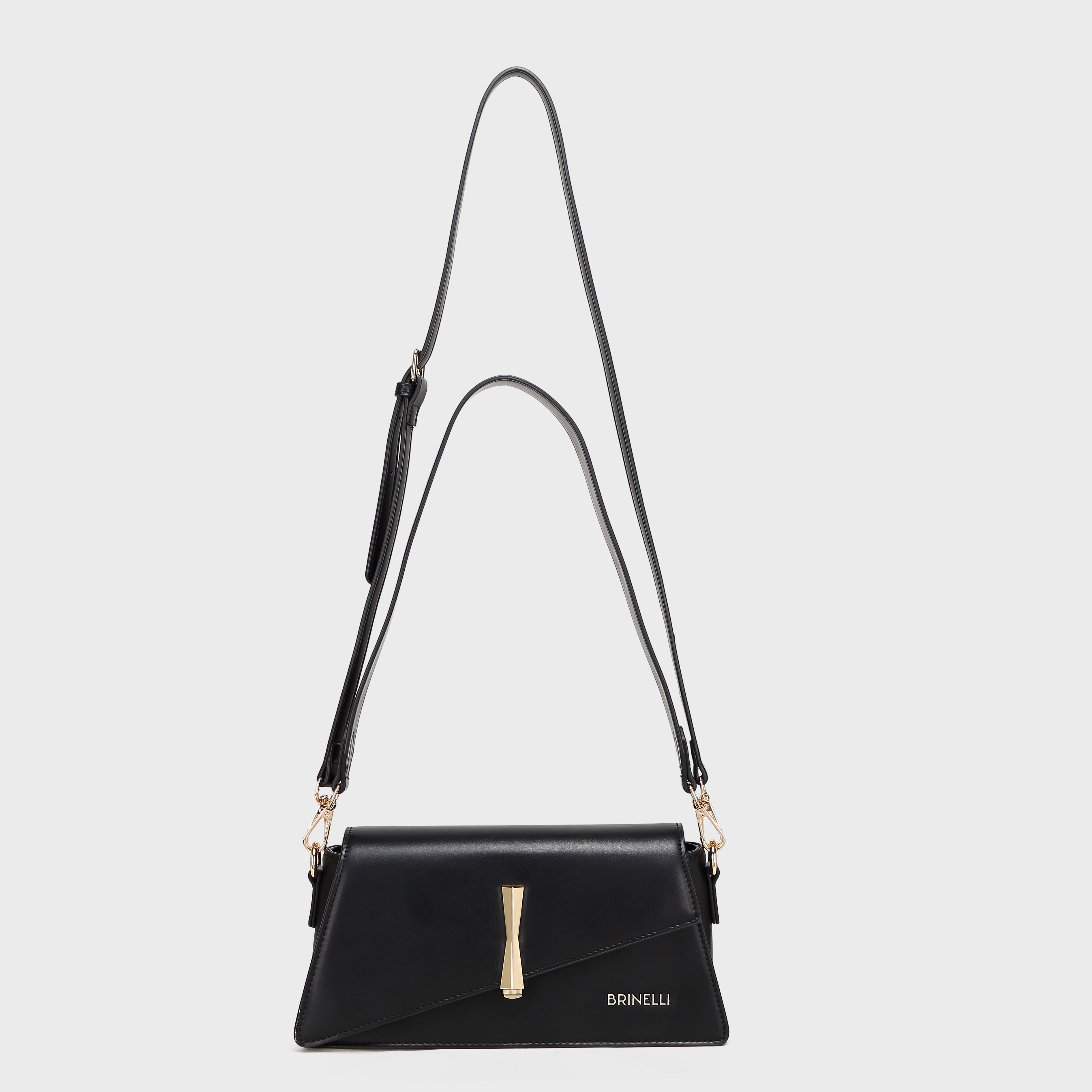 Brinelli Kestrel Crossbody Shoulder Bag Black