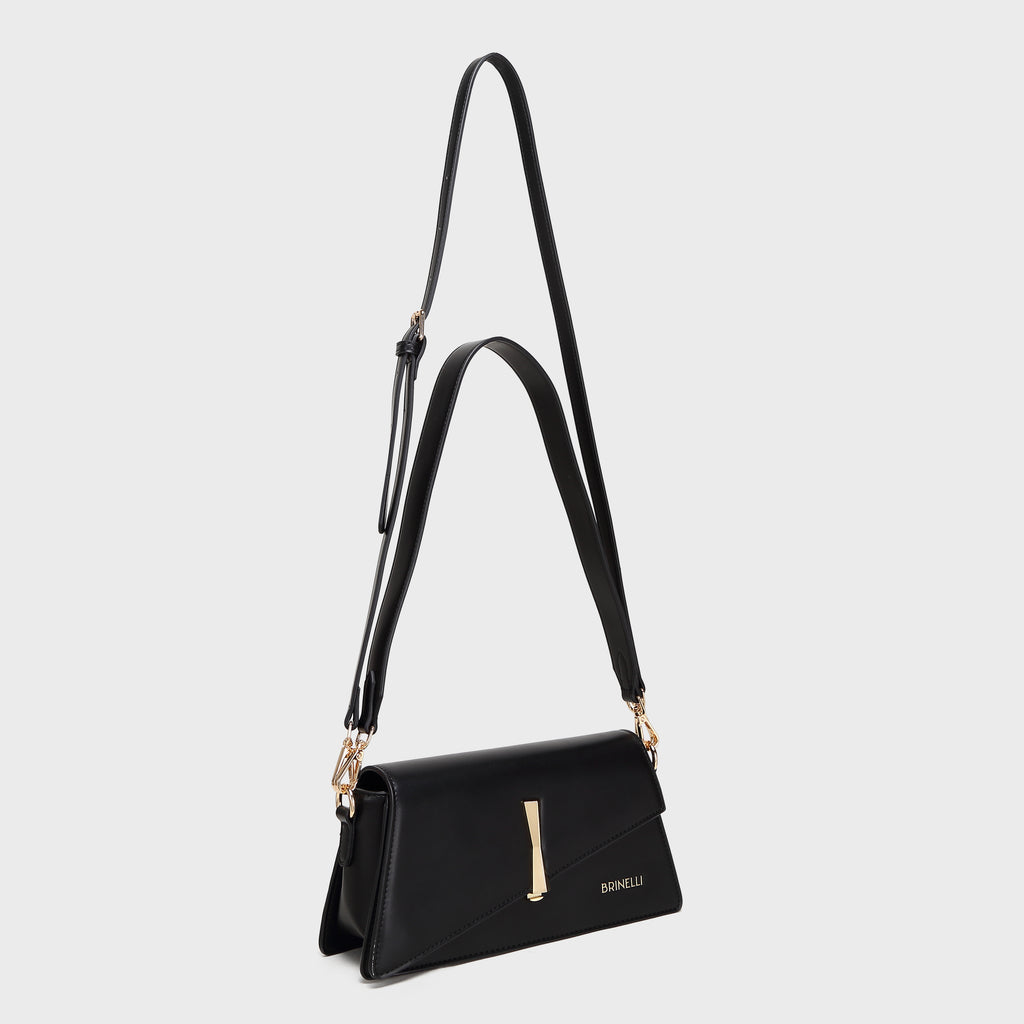 Brinelli Kestrel Crossbody Shoulder Bag Black