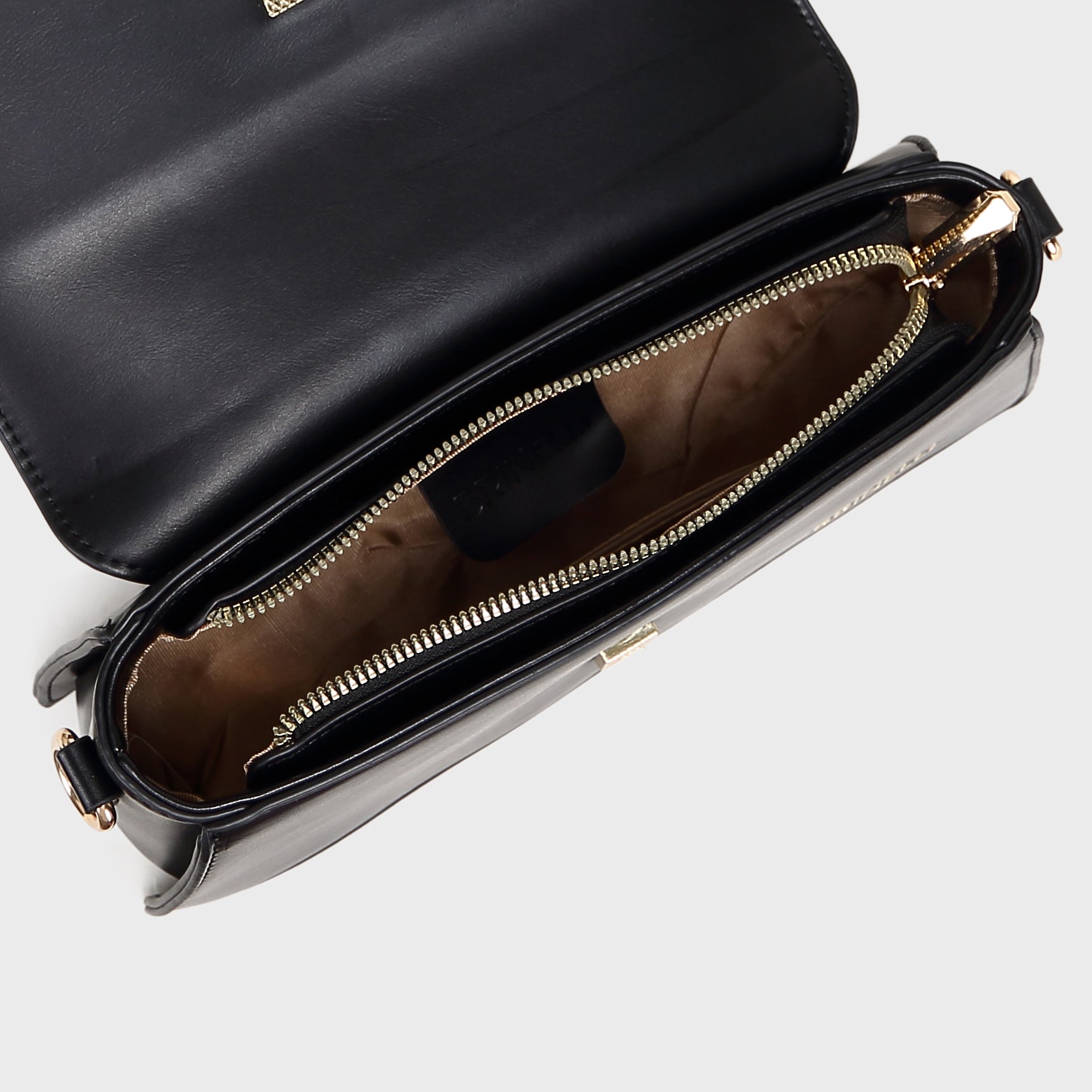 Brinelli Kestrel Crossbody Shoulder Bag Black