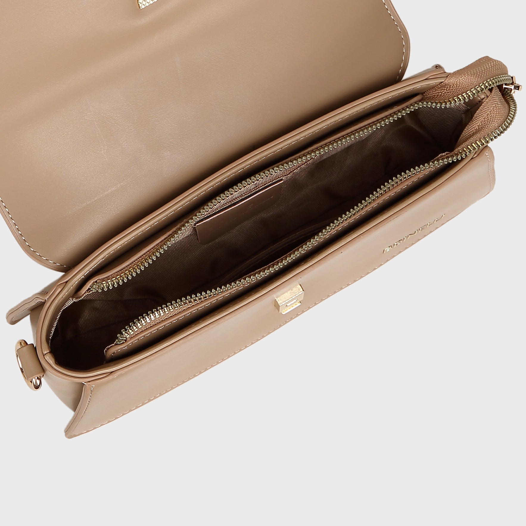 Brinelli Kestrel Crossbody Shoulder Bag Beige