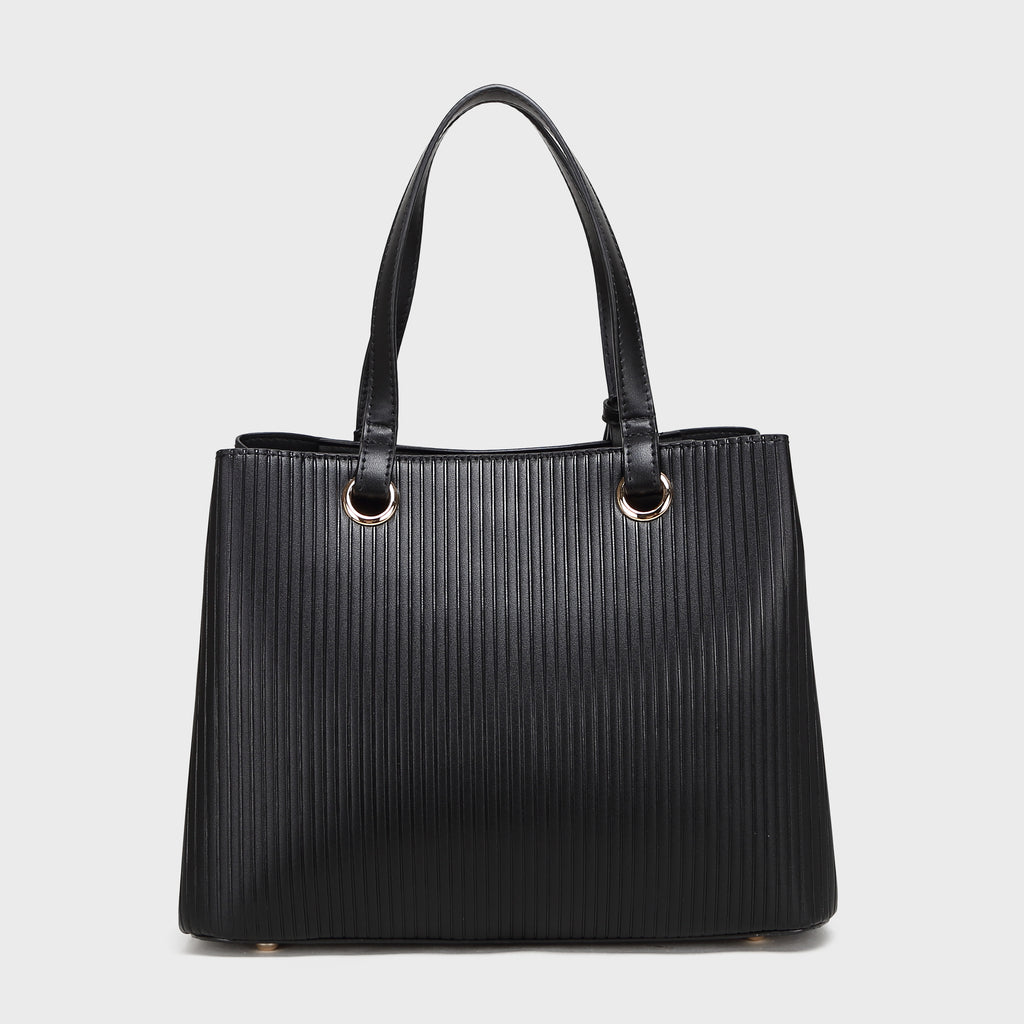 Brinelli Duchess   Structured Tote bag Black