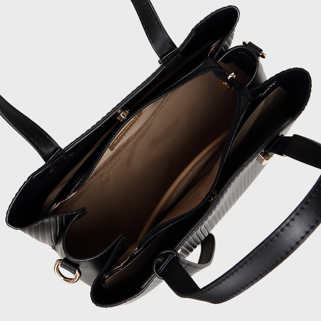 Brinelli Duchess   Structured Tote bag Black