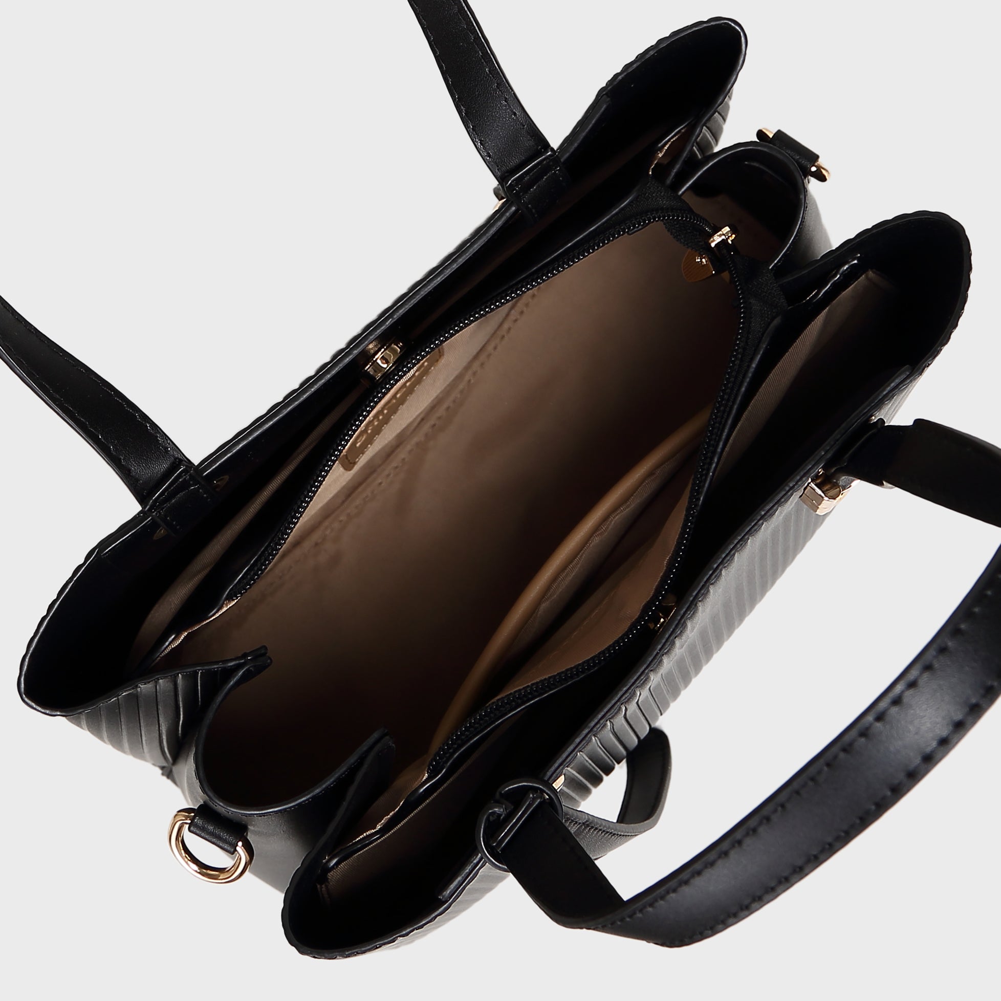 Brinelli Duchess   Structured Tote bag Black