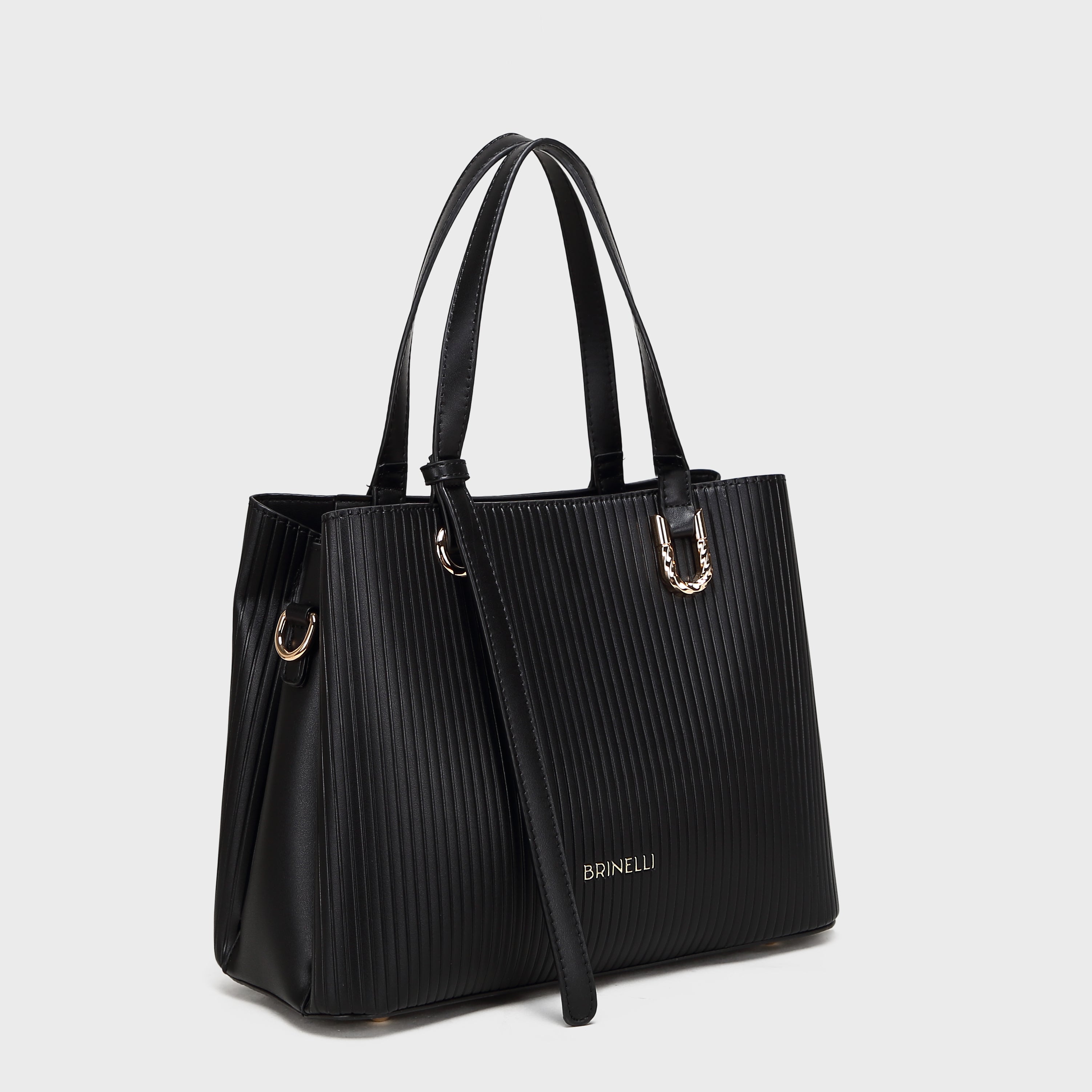 Brinelli Duchess   Structured Tote bag Black