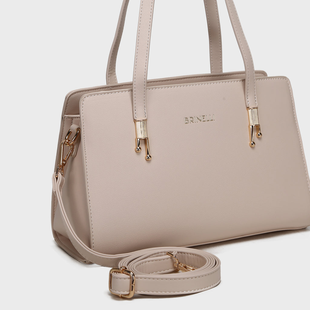 Brinelli Valeria Crossbody Shoulder Bag Ivory White