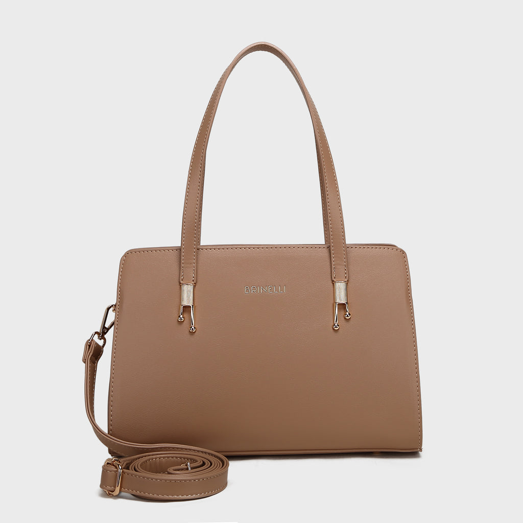 Brinelli Valeria Crossbody Shoulder Bag Tan