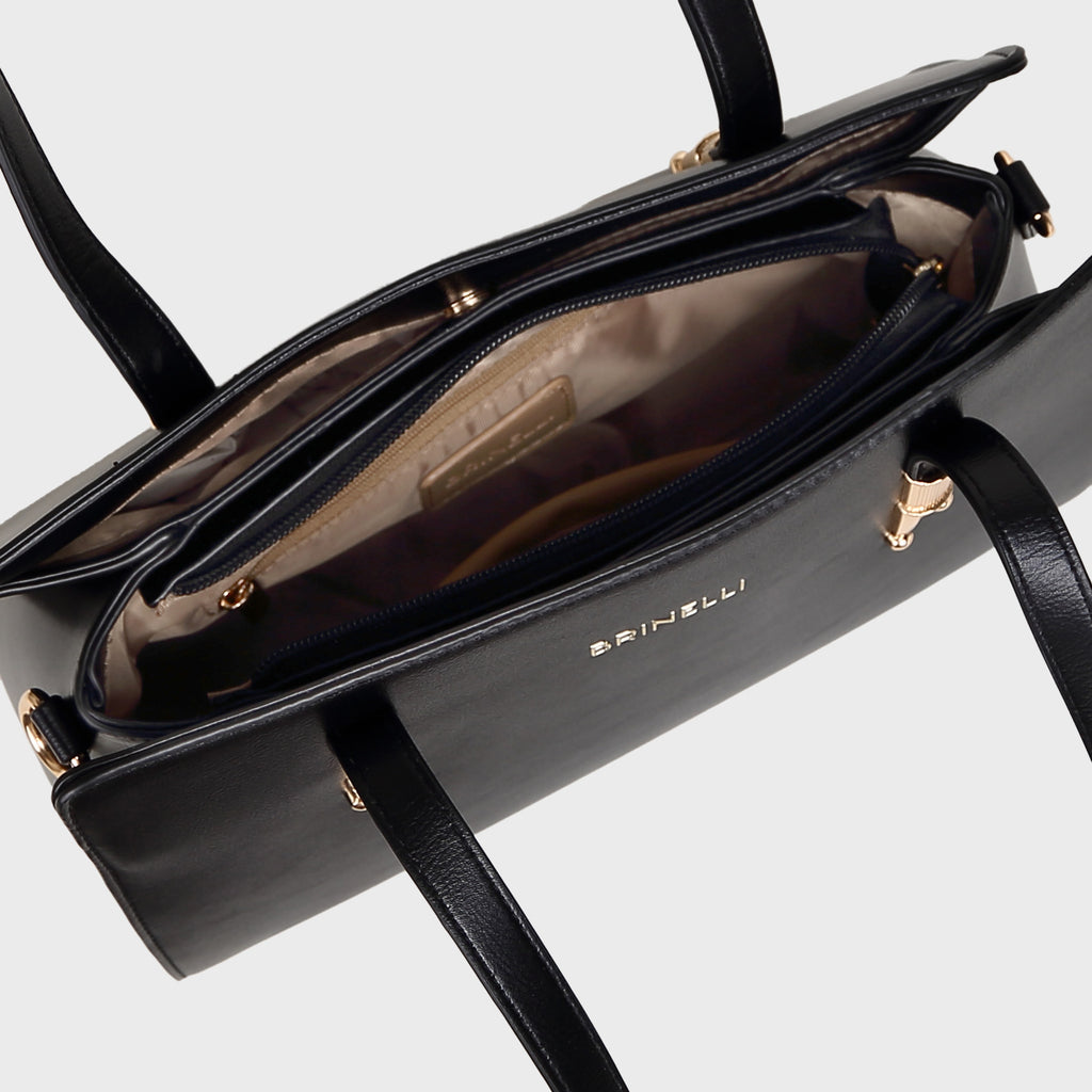 Brinelli Valeria Crossbody Shoulder Bag Black