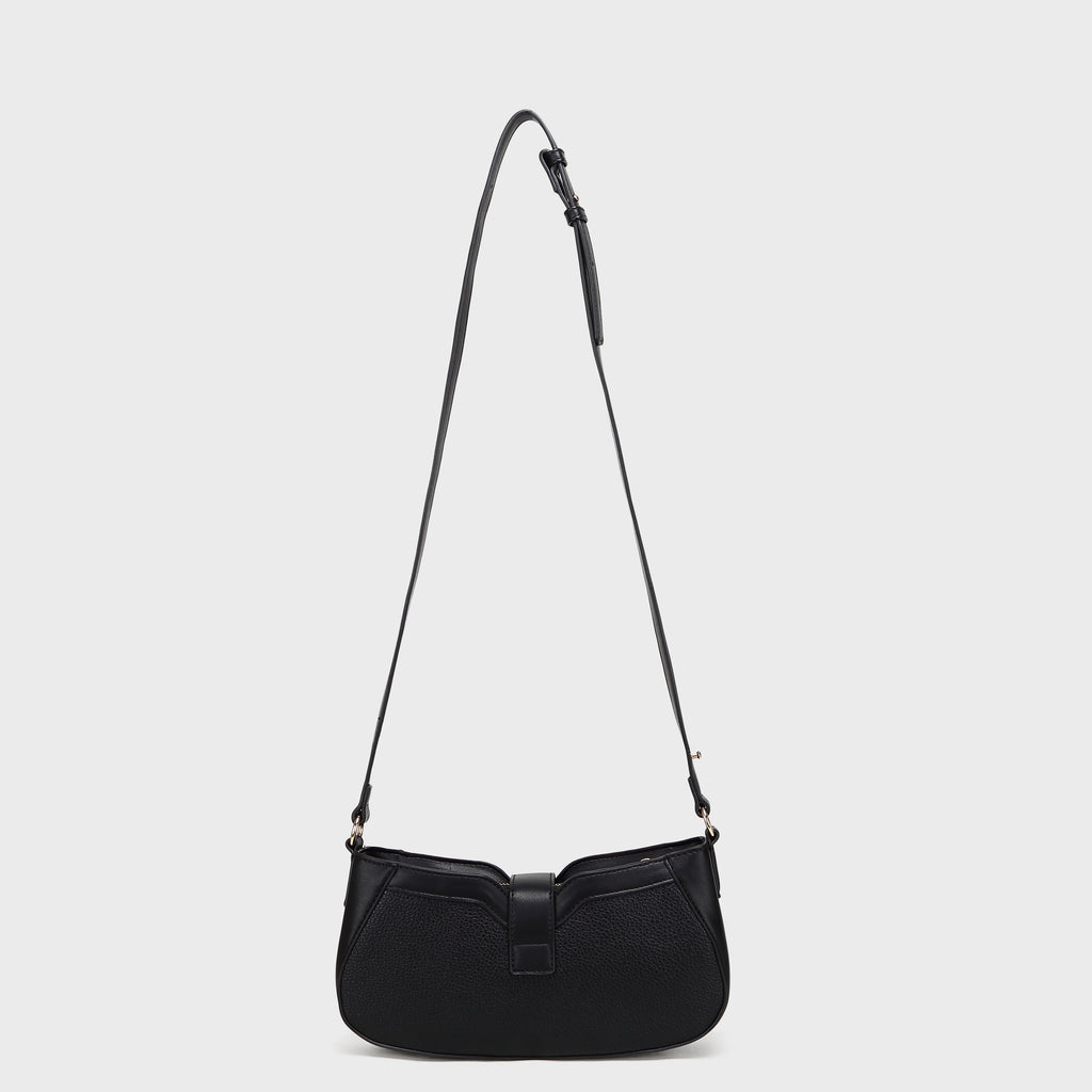 Brinelli Verona  Crossbody Shoulder Bag Black/Black