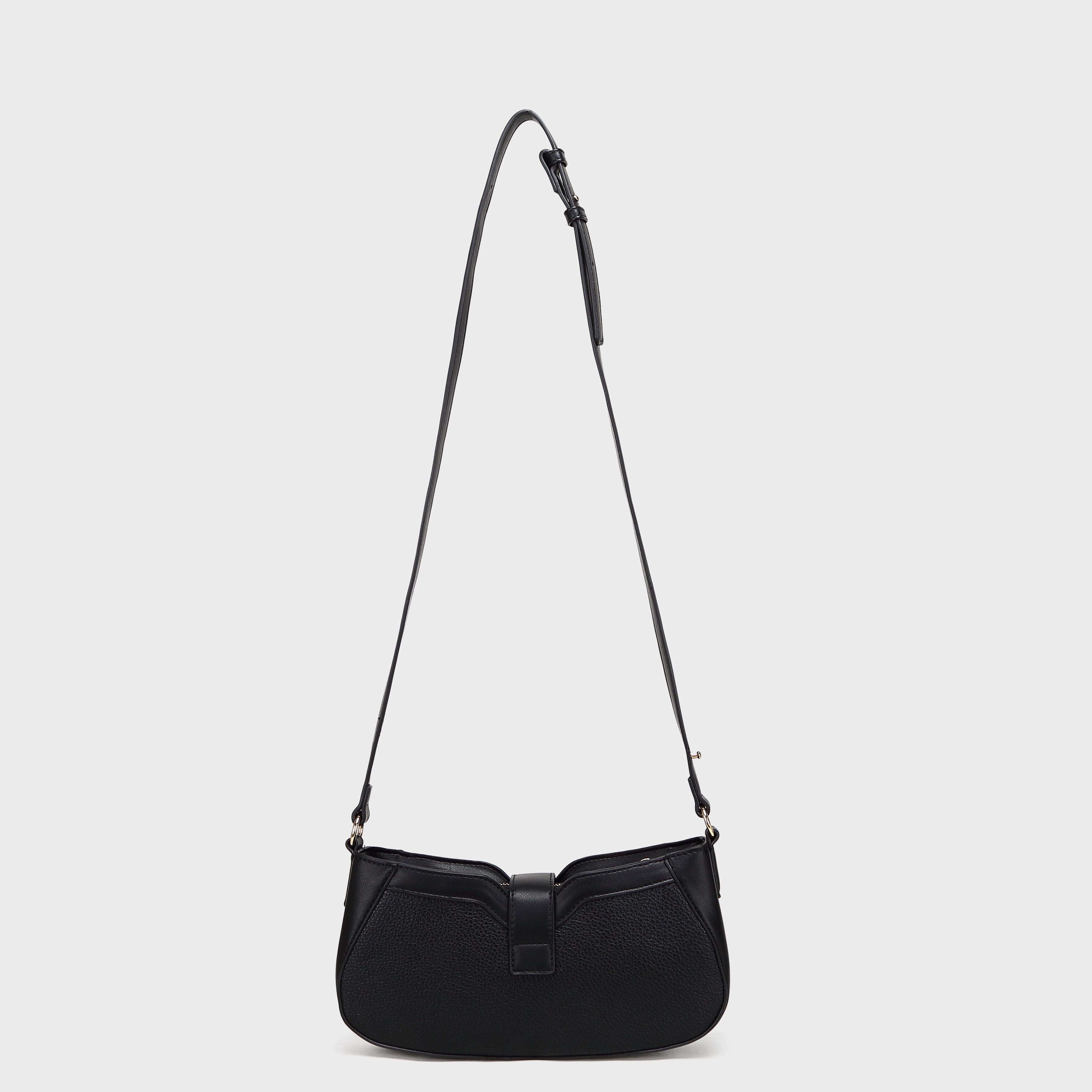 Brinelli Verona  Crossbody Shoulder Bag Black/Black