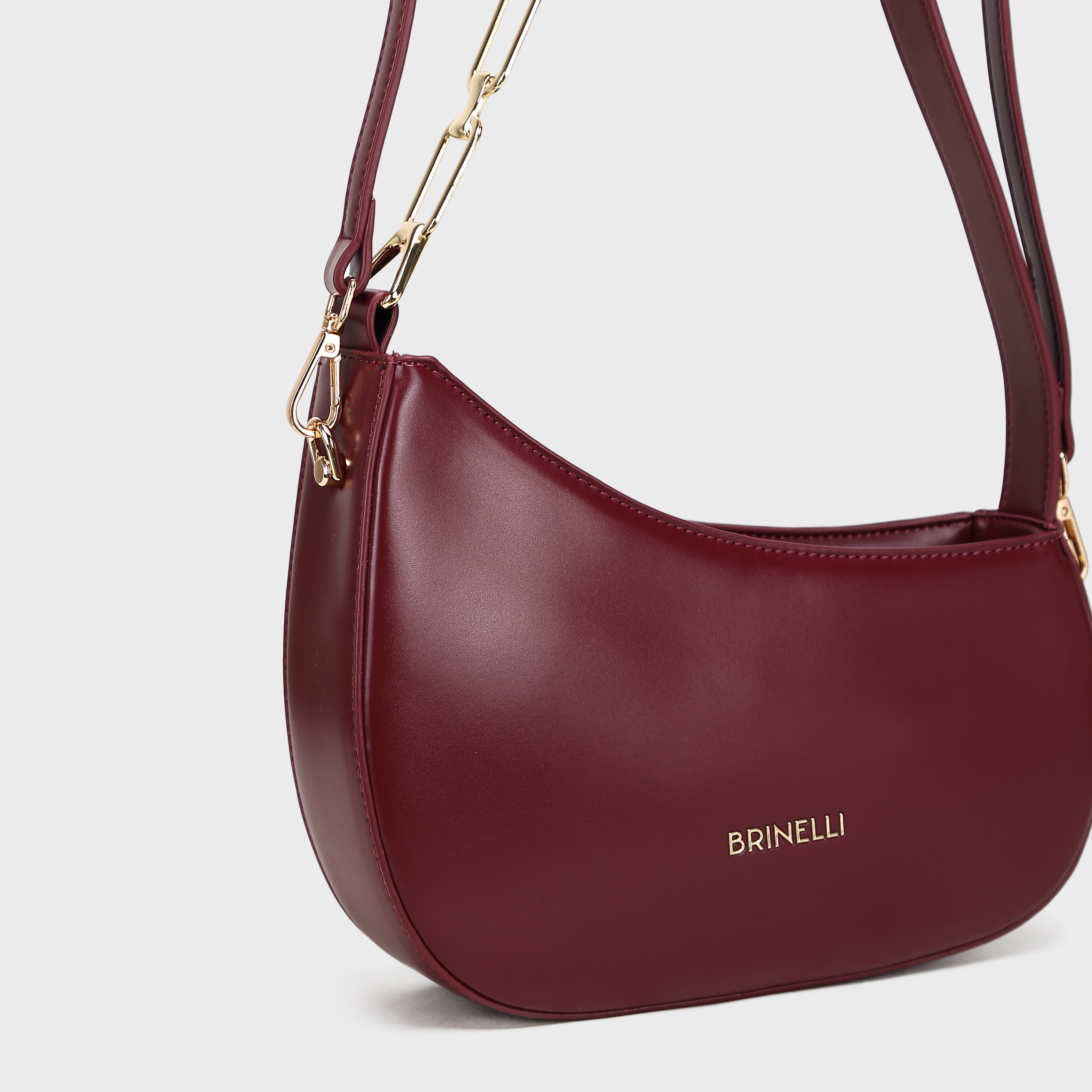 Brinelli Nova Crossbody Shoulder Bag Wine