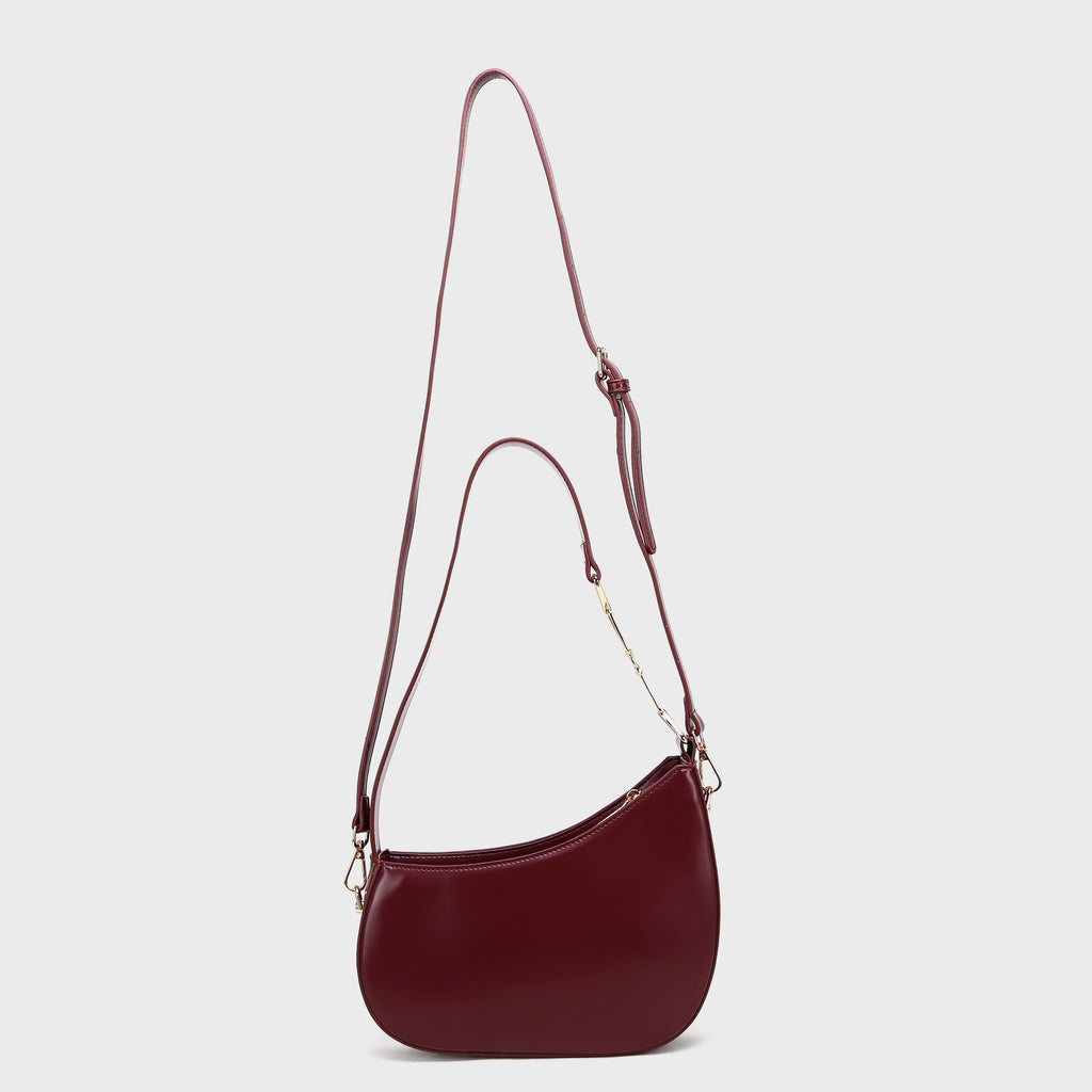 Brinelli Nova Crossbody Shoulder Bag Wine
