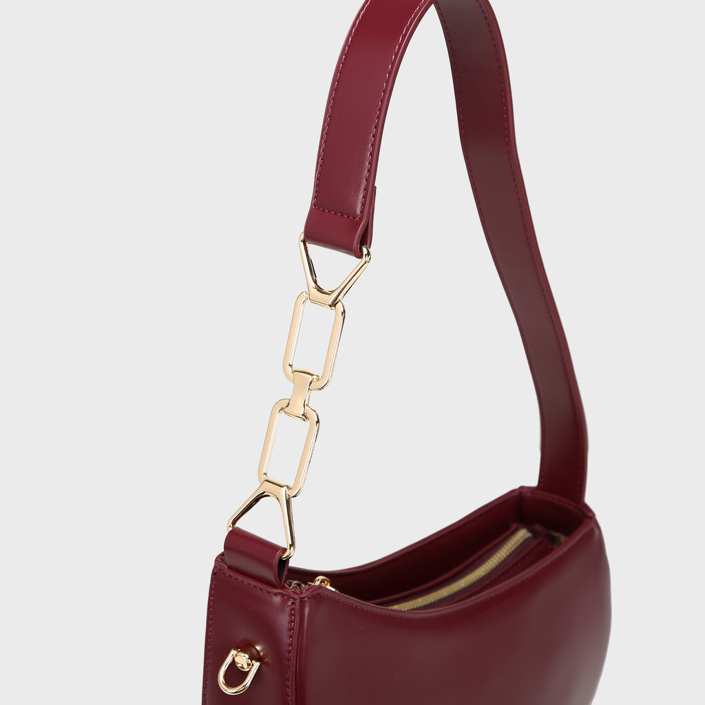 Brinelli Nova Crossbody Shoulder Bag Wine