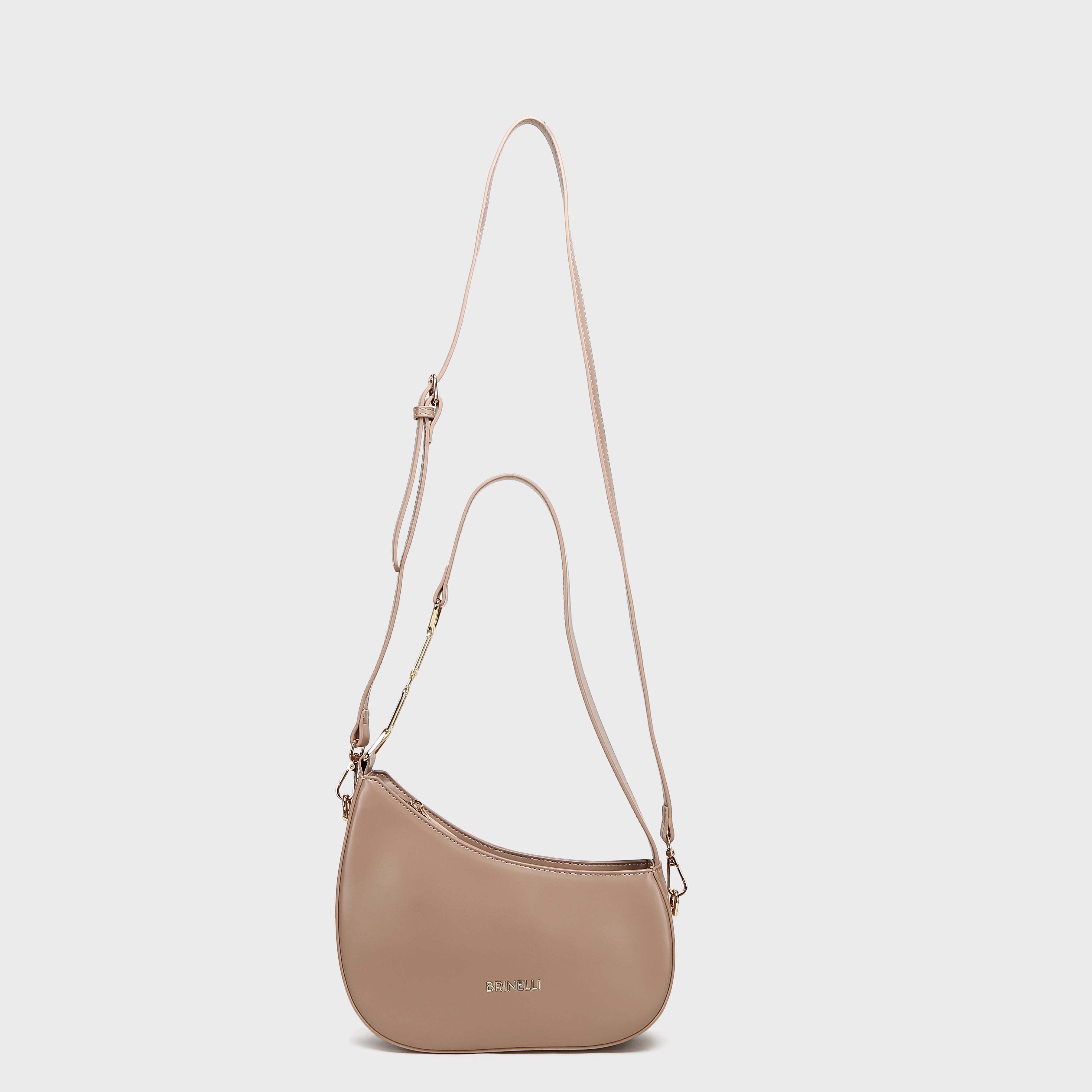 Brinelli Nova Crossbody Shoulder Bag Beige
