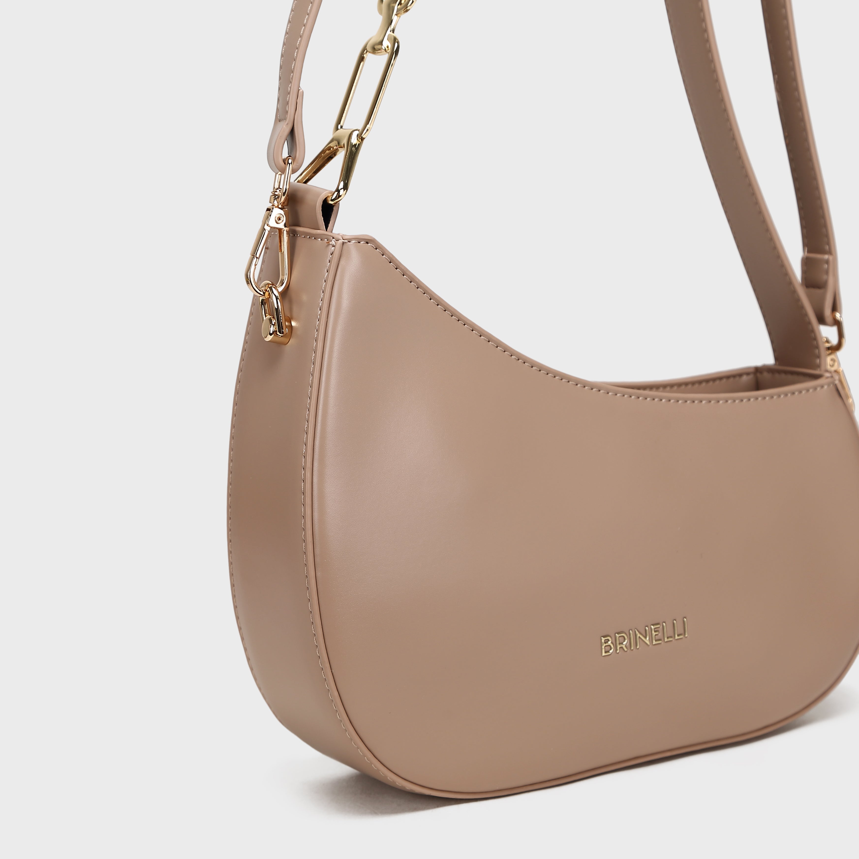 Brinelli Nova Crossbody Shoulder Bag Beige