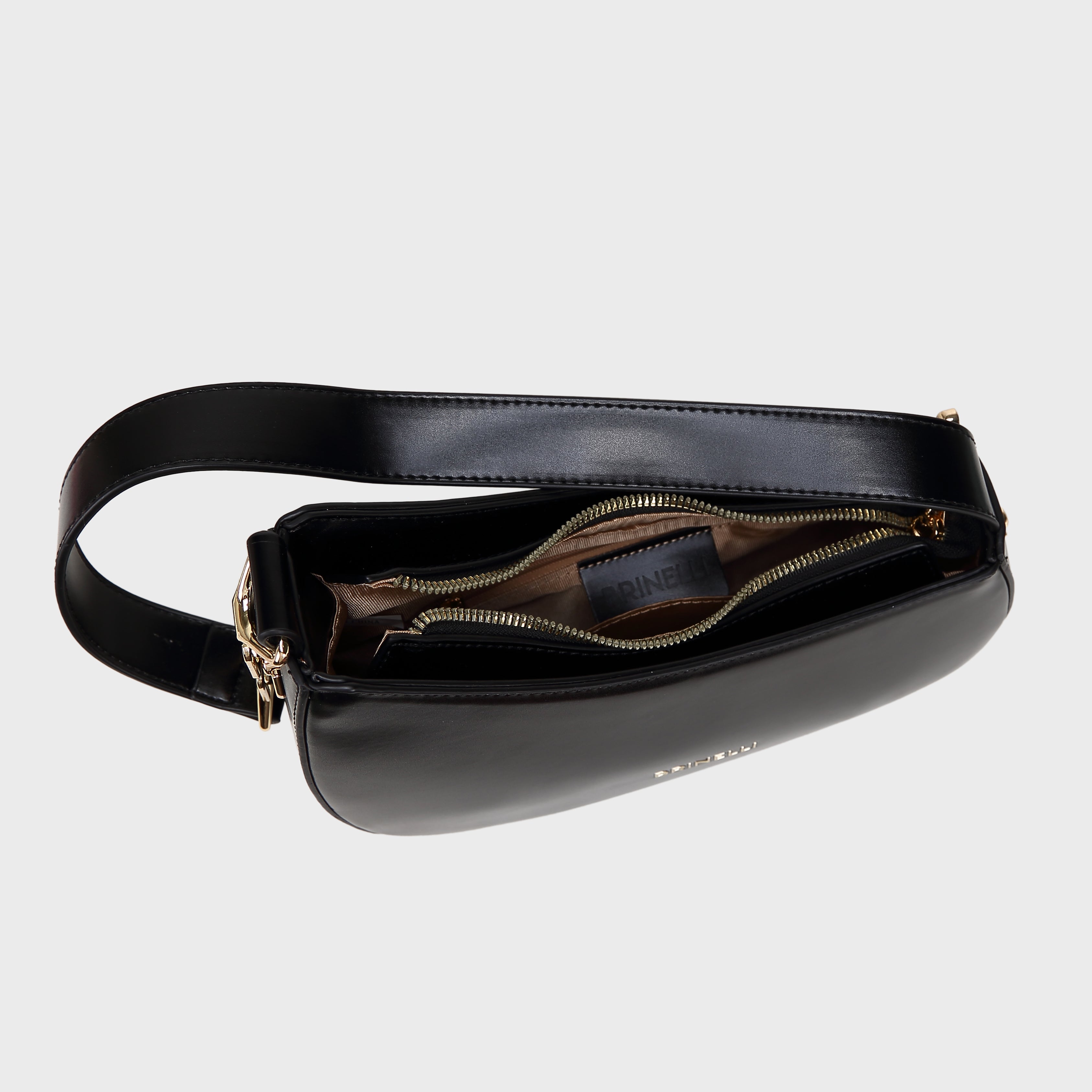 Brinelli Nova Crossbody Shoulder Bag Black