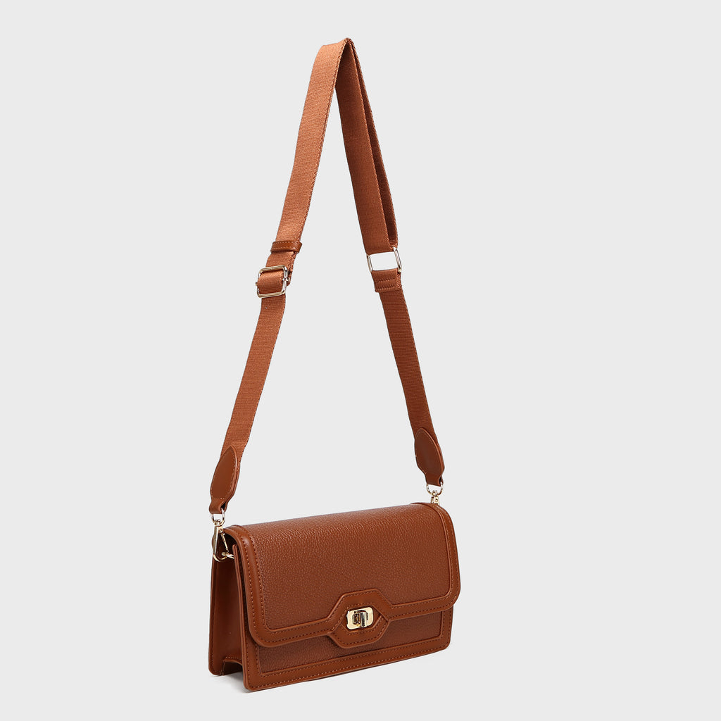 Brinelli Ava Crossbody Bag Brown/Brown