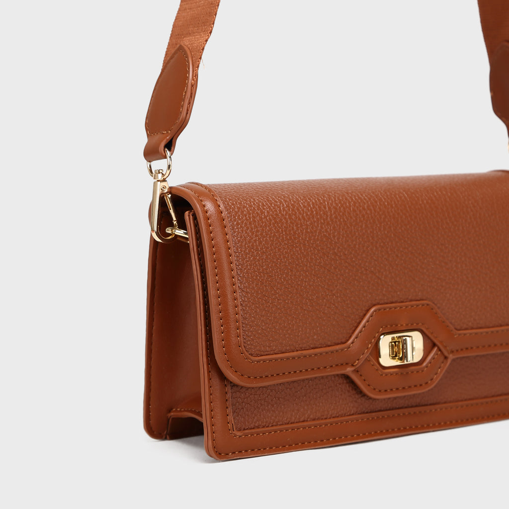 Brinelli Ava Crossbody Bag Brown/Brown