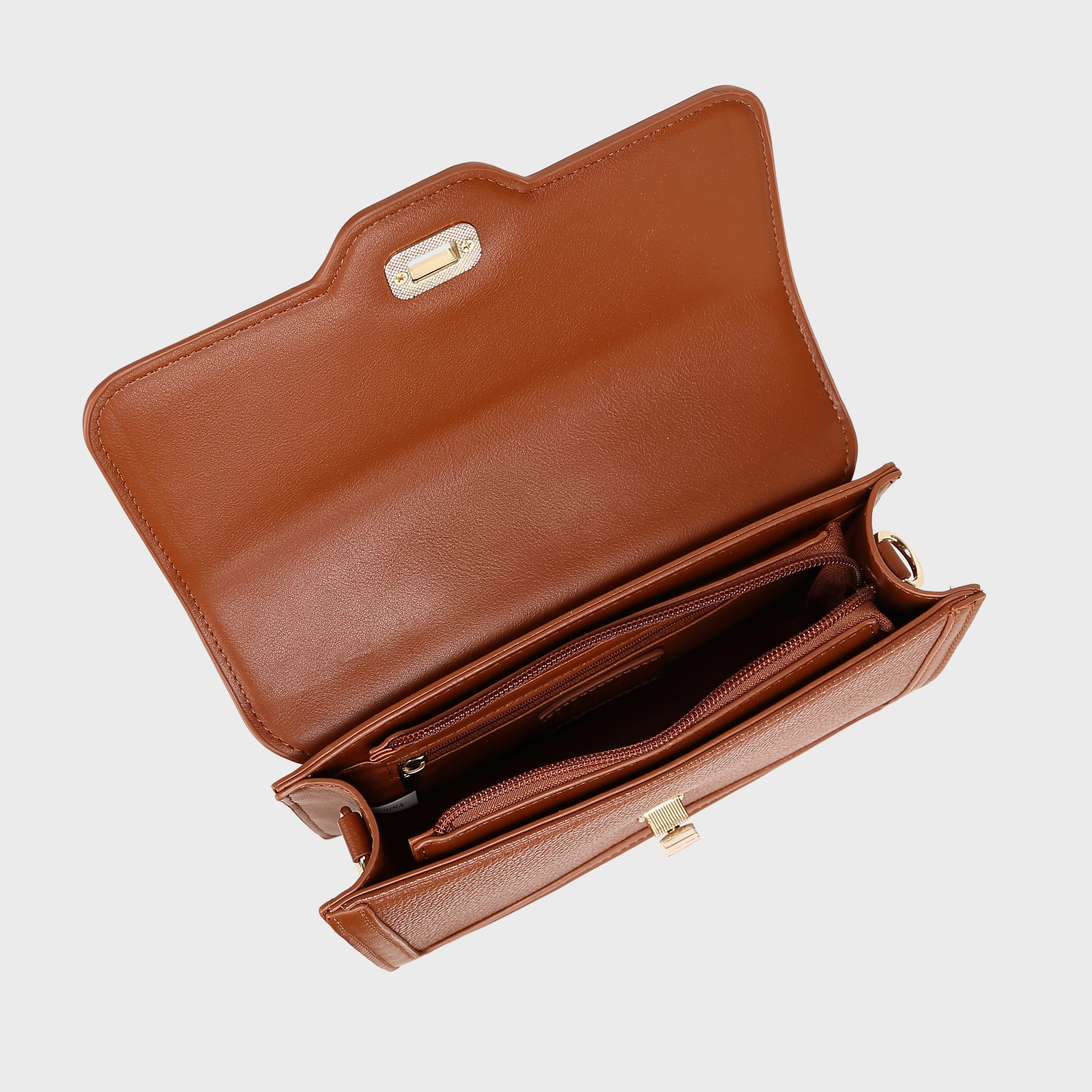 Brinelli Ava Crossbody Bag Brown/Brown