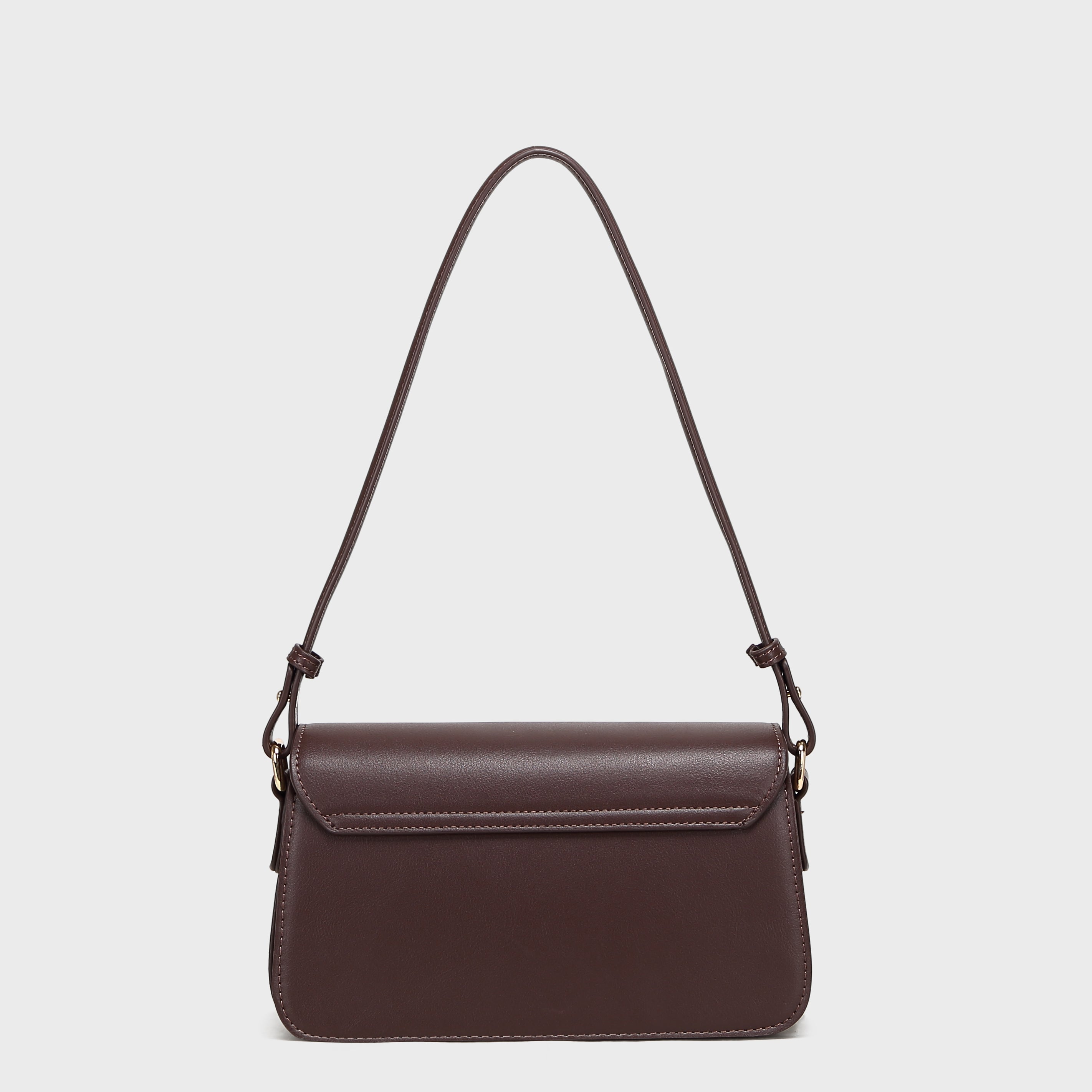 Brinelli Linea Shoulder Crossbody Bag Brown