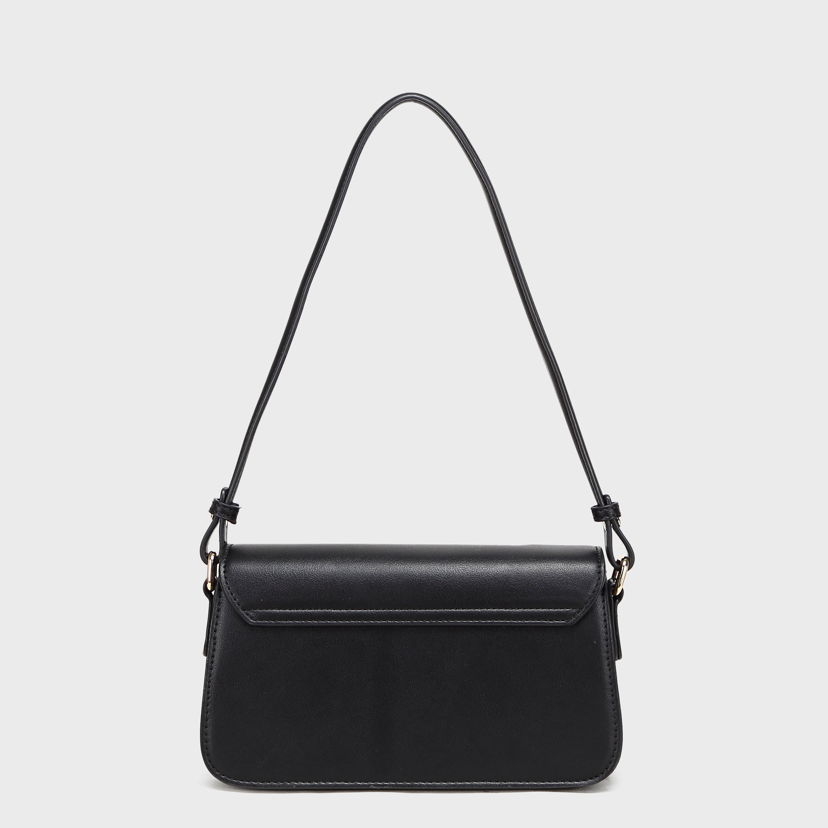 Brinelli Linea Shoulder Crossbody Bag Black