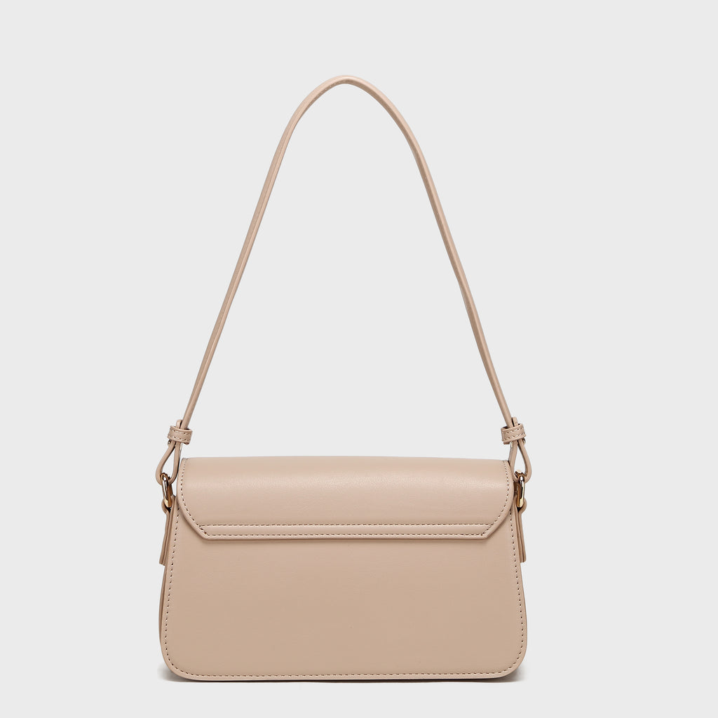 Brinelli Linea Shoulder Crossbody Bag Beige