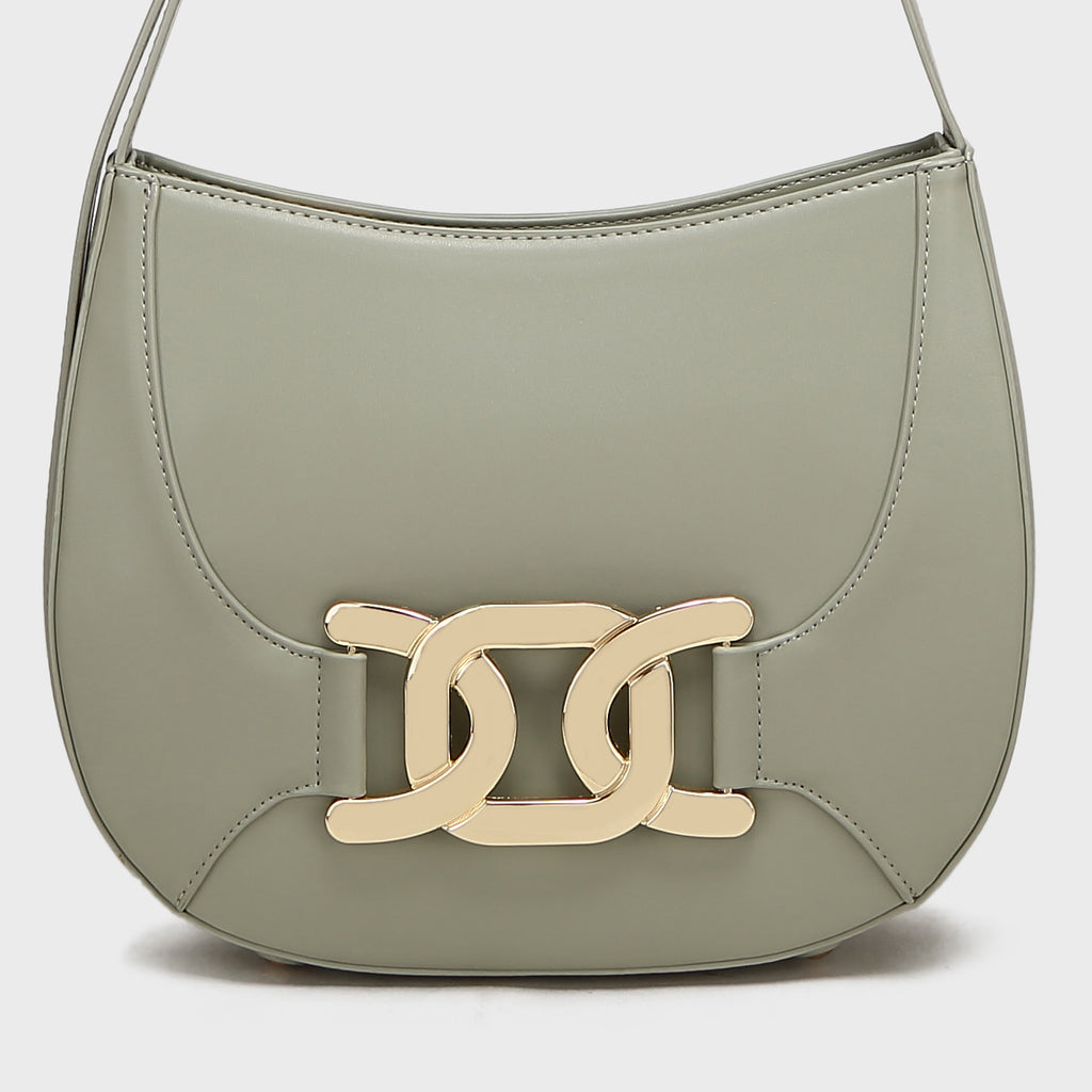 Brinelli Artemis Shoulder Hobo Bag Mint Green