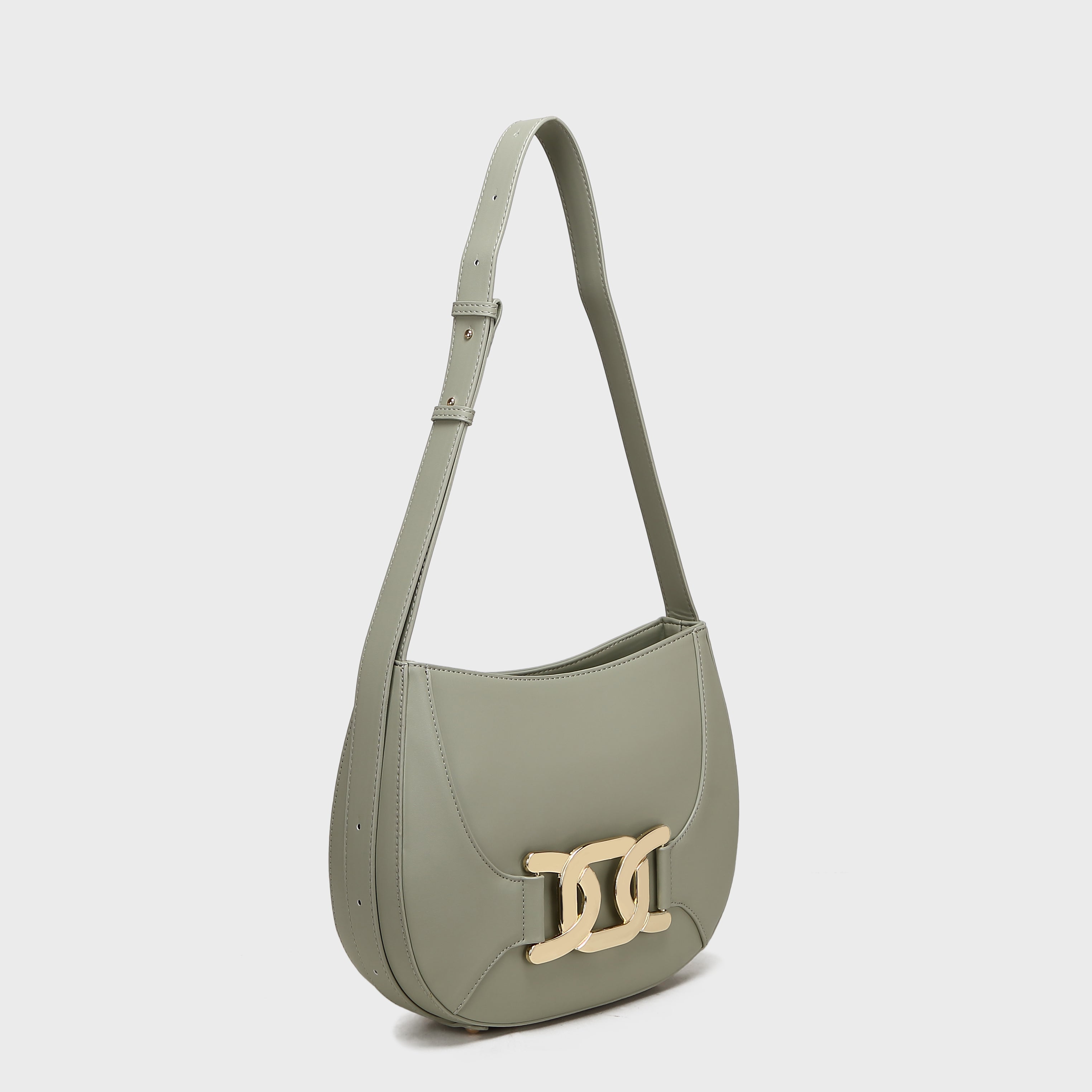 Brinelli Artemis Shoulder Hobo Bag Mint Green