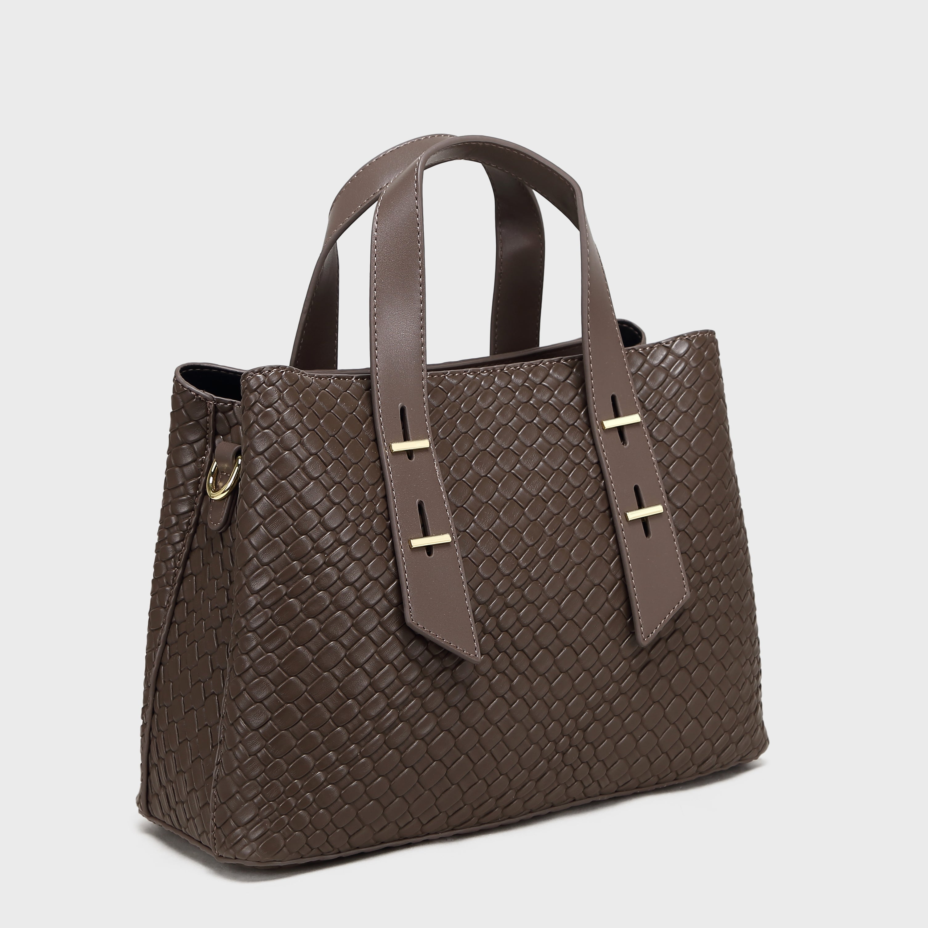 Brinelli Serenity Satchel Tote Bag Taupe