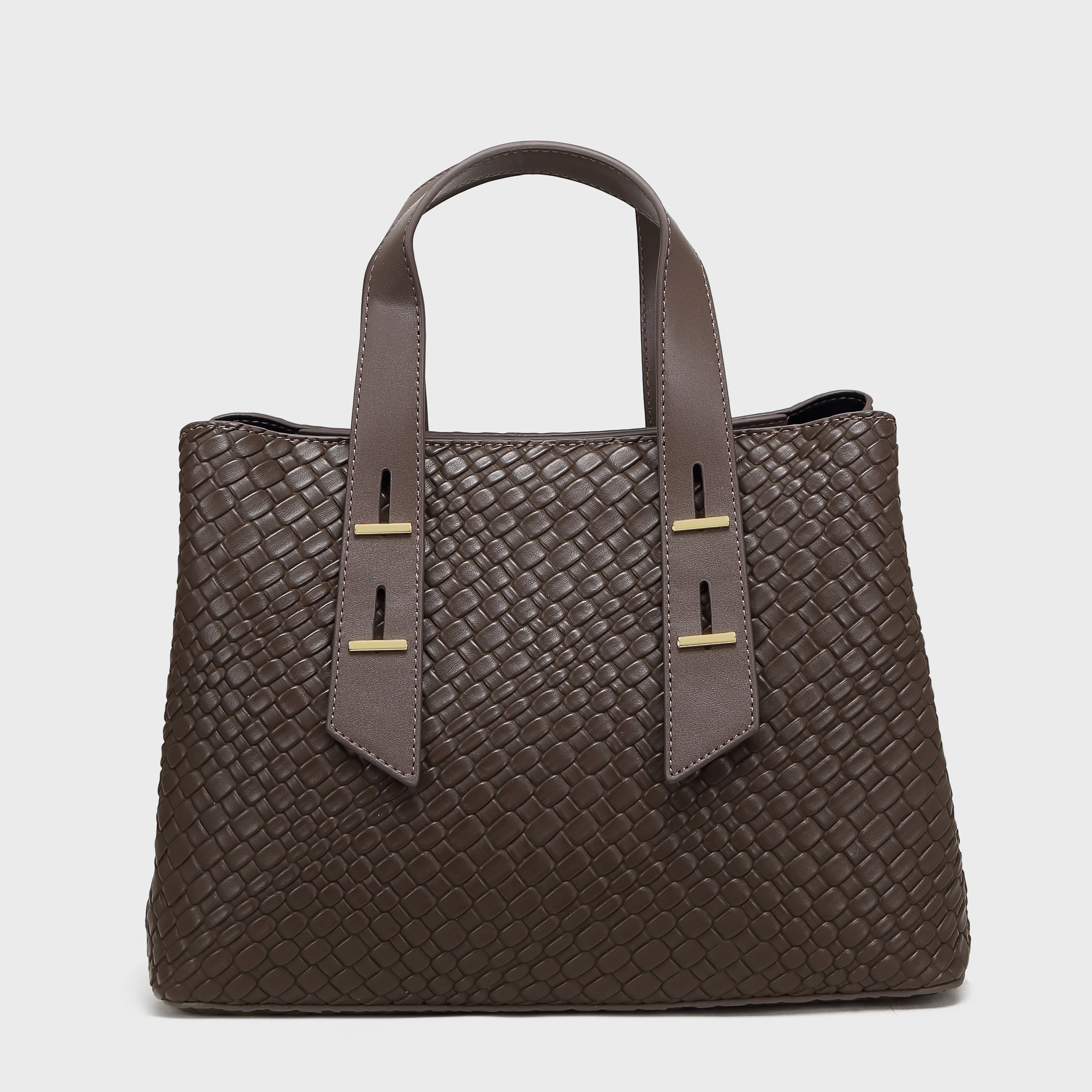 Brinelli Serenity Satchel Tote Bag Taupe