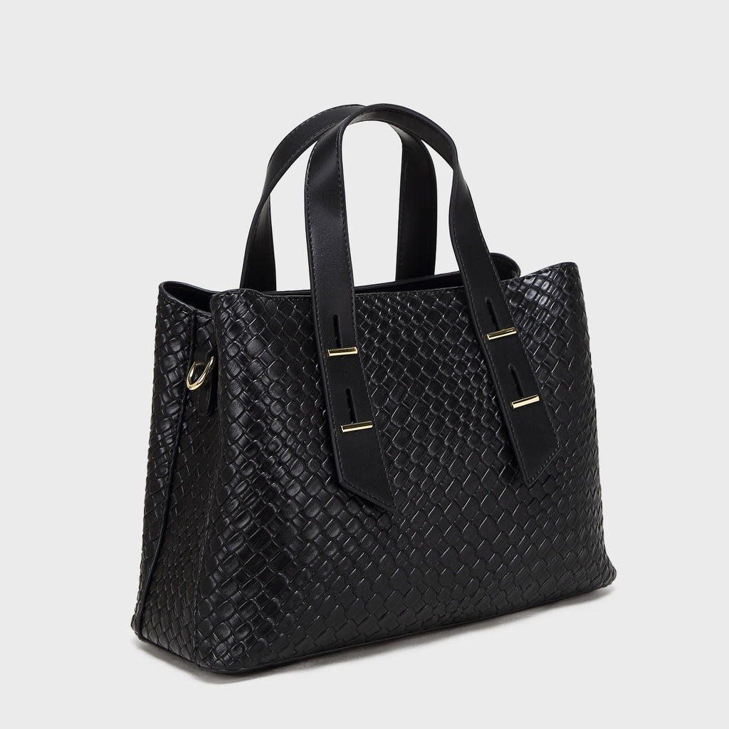 Brinelli Serenity Satchel Tote Bag Black