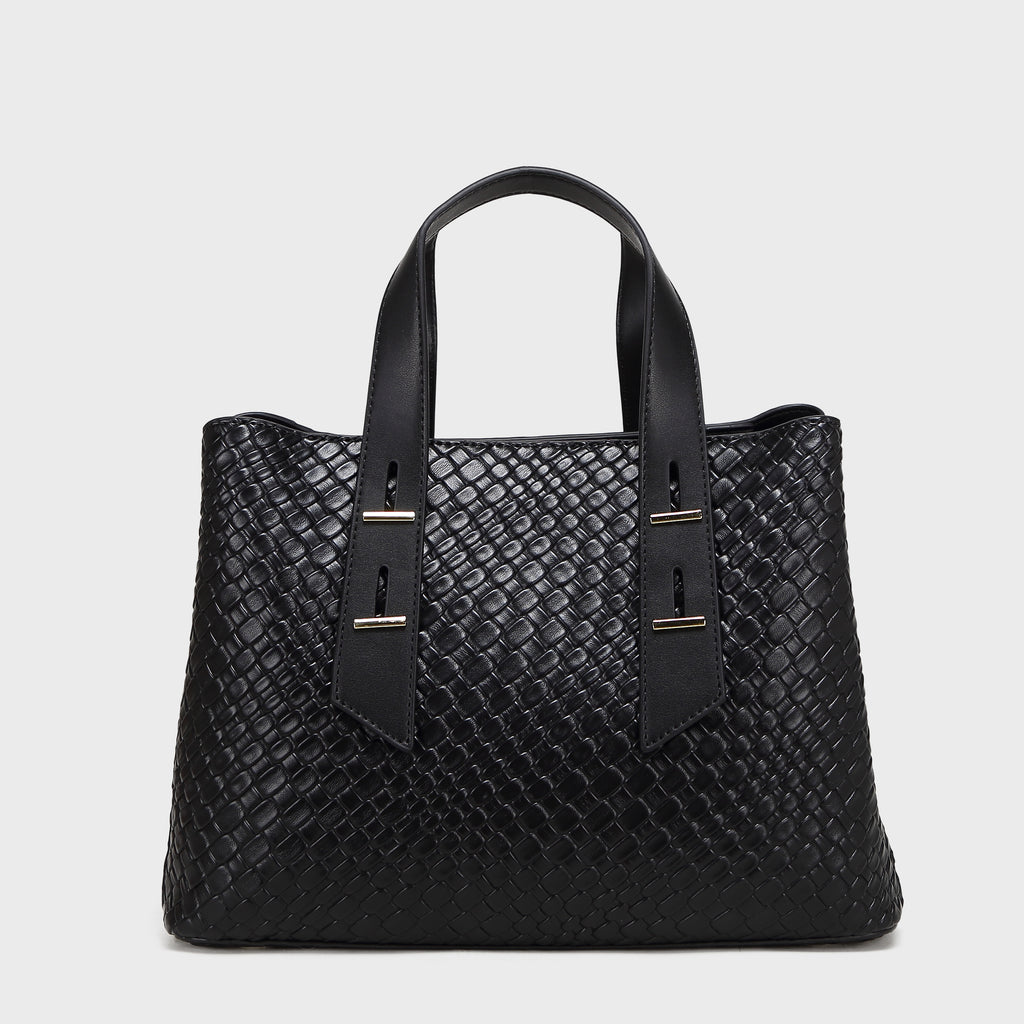 Brinelli Serenity Satchel Tote Bag Black