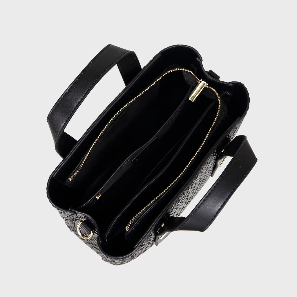 Brinelli Serenity Satchel Tote Bag Black