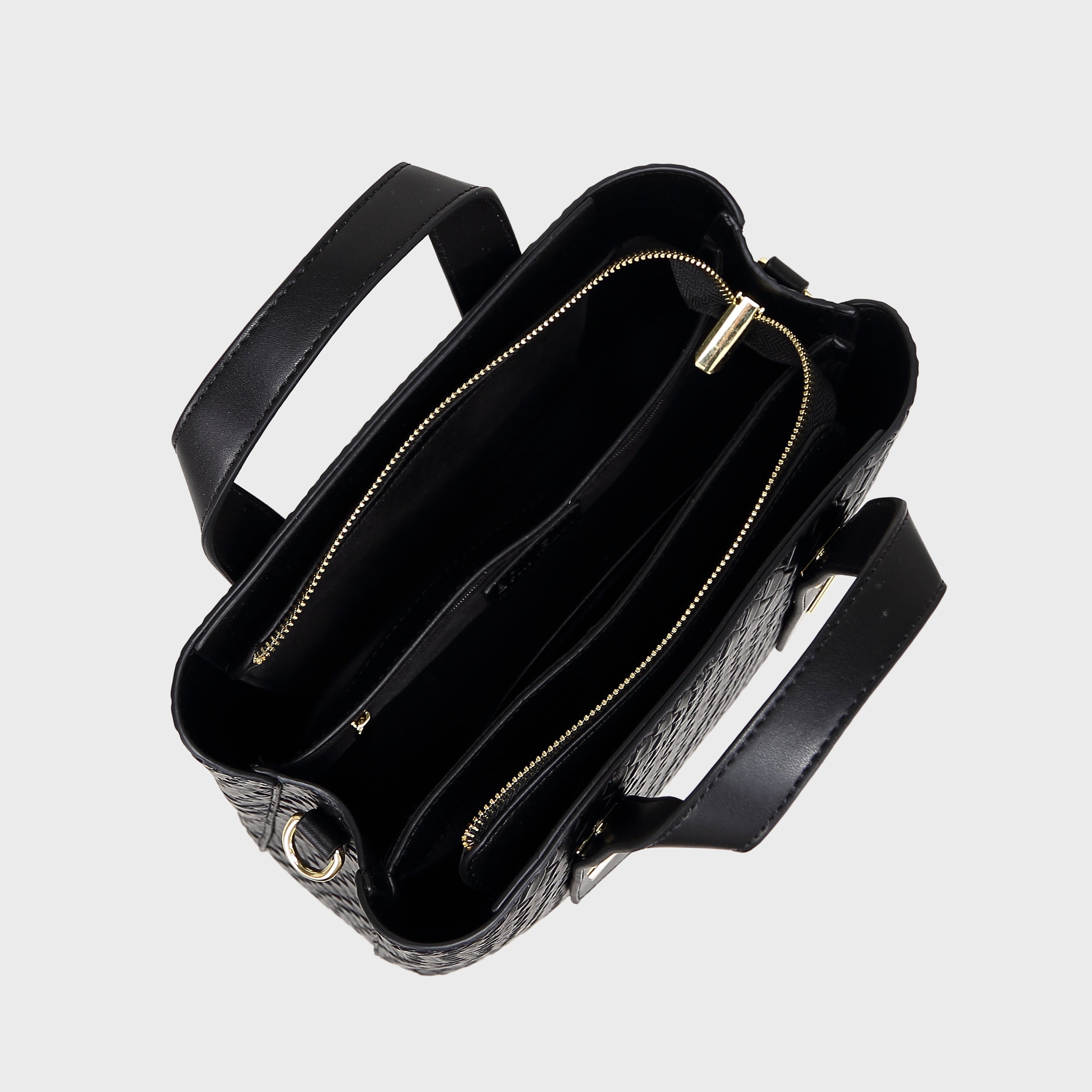 Brinelli Serenity Satchel Tote Bag Black