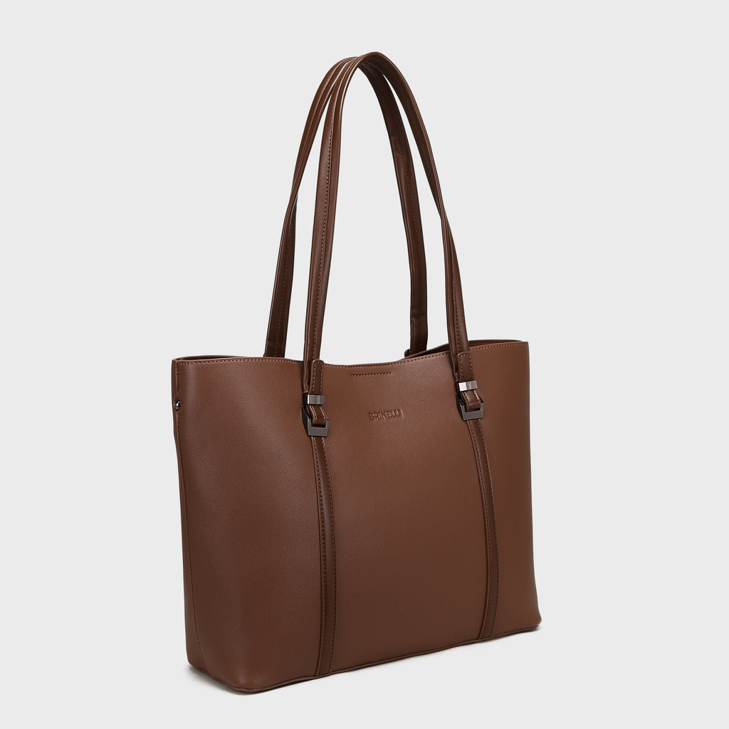 Brinelli Classic Tote Bag Chocolate Brown