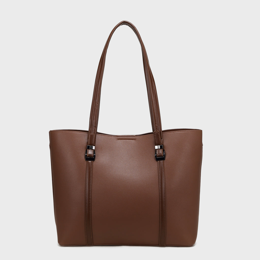 Brinelli Classic Tote Bag Chocolate Brown