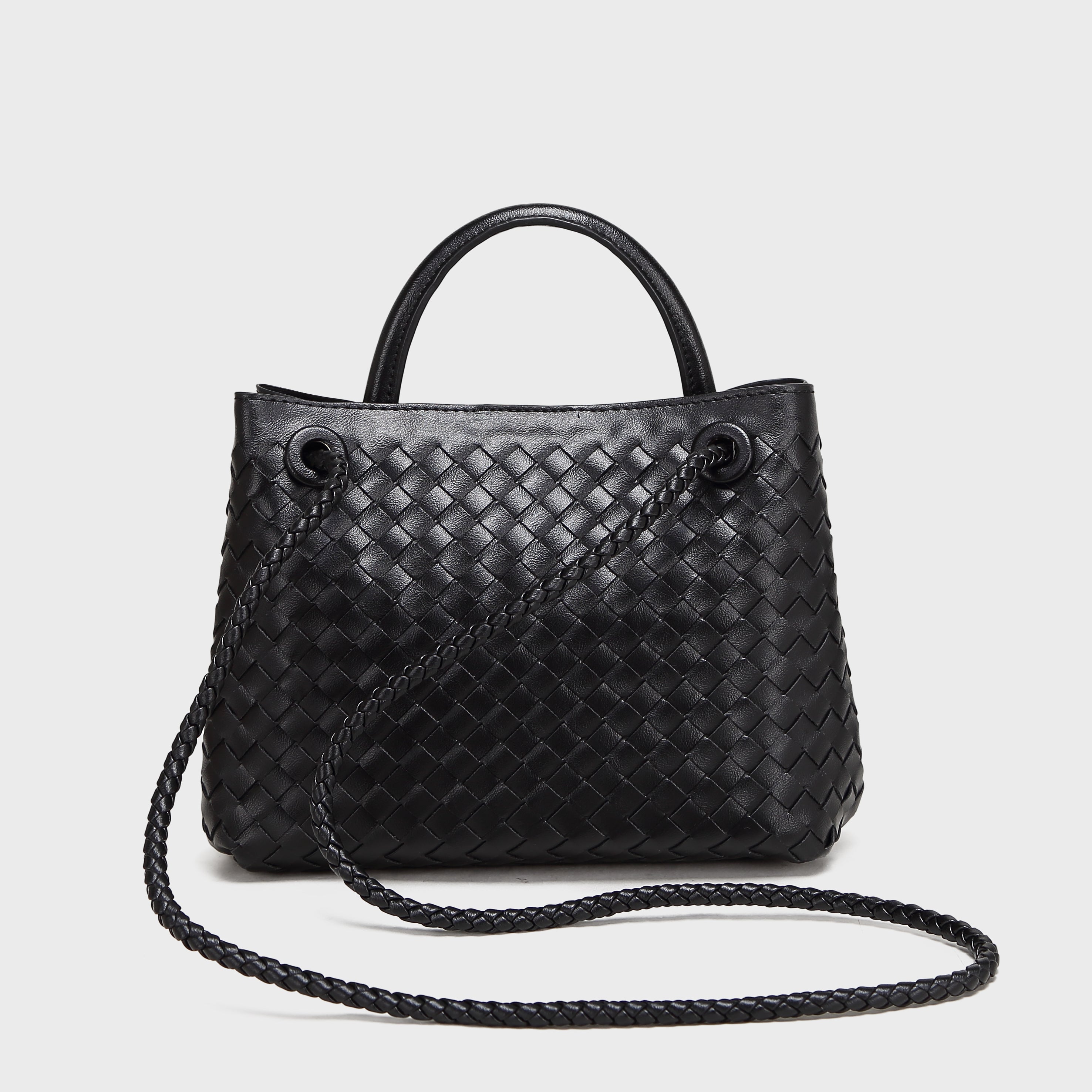 Brinelli Bowknot Satchel Style Tote Black