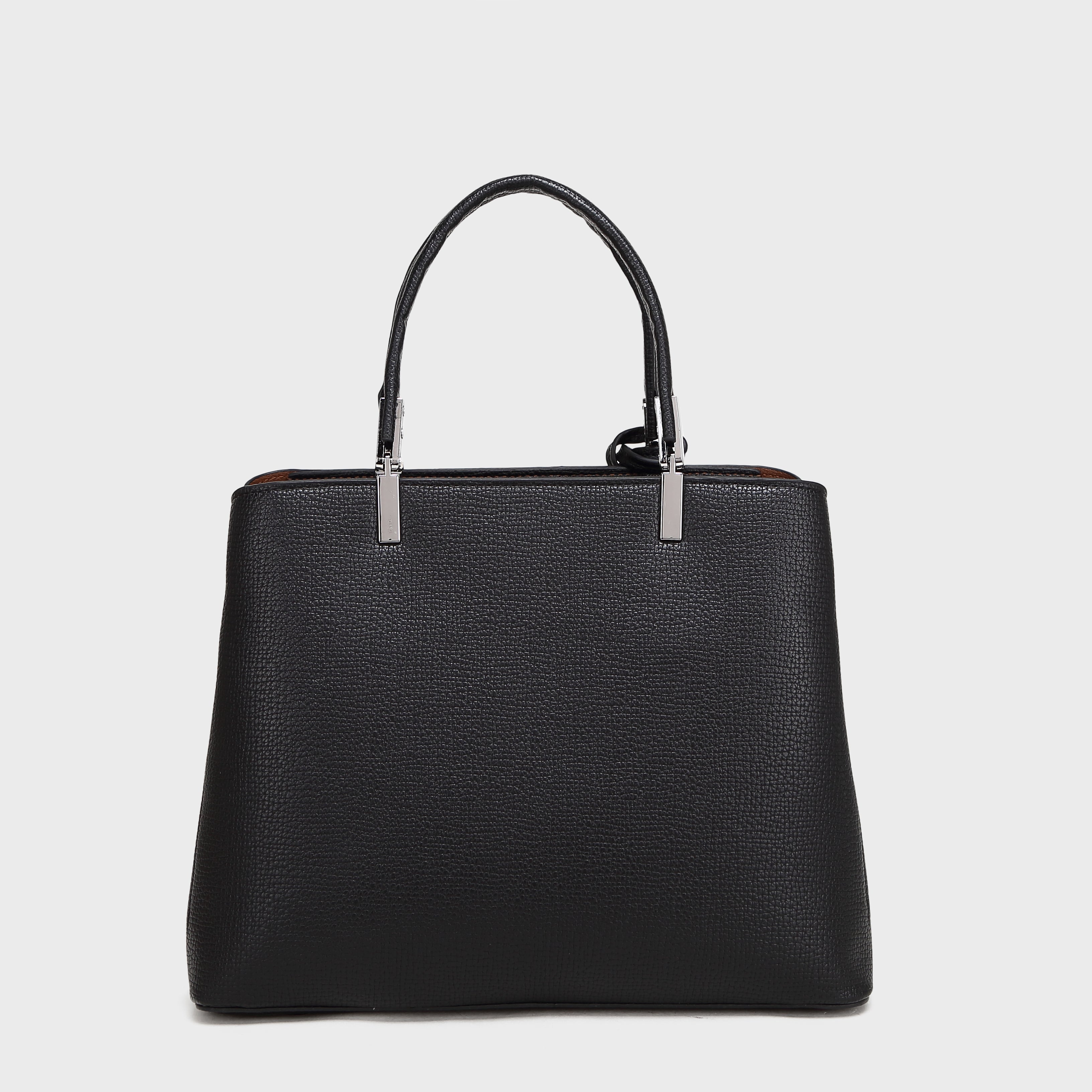 Brinelli Top Handle Tote Bag Black