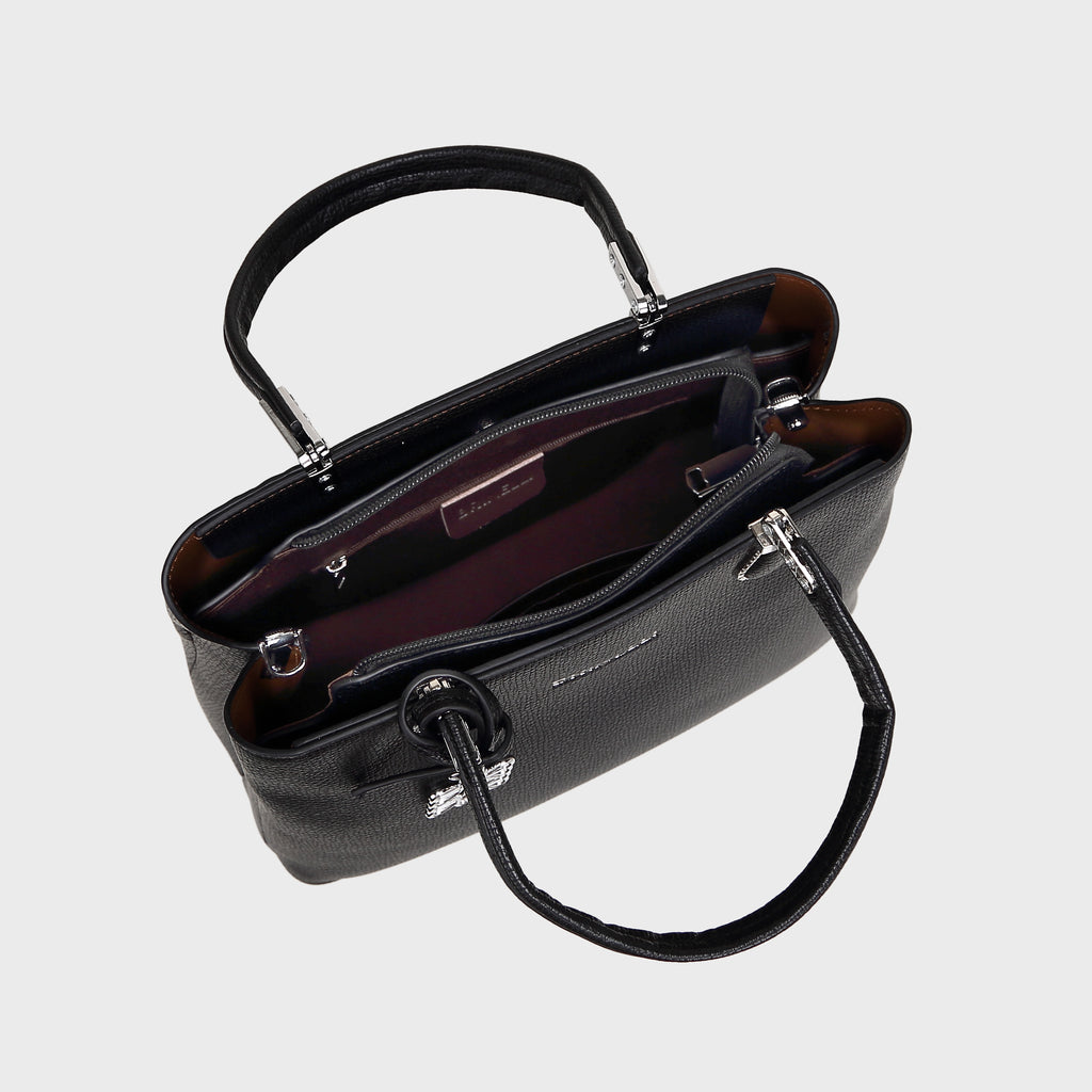Brinelli Top Handle Tote Bag Black