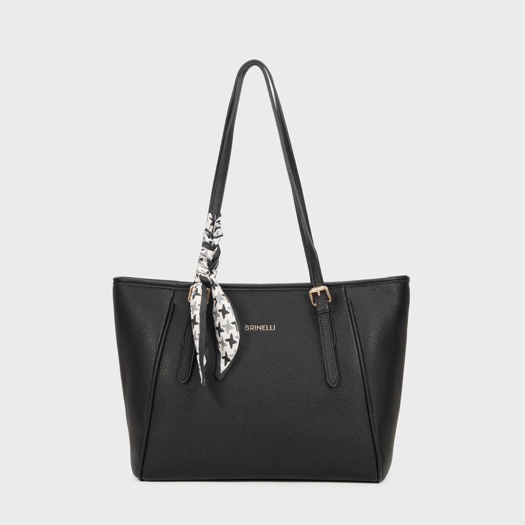 Brinelli Cityscape Tote Bag Black