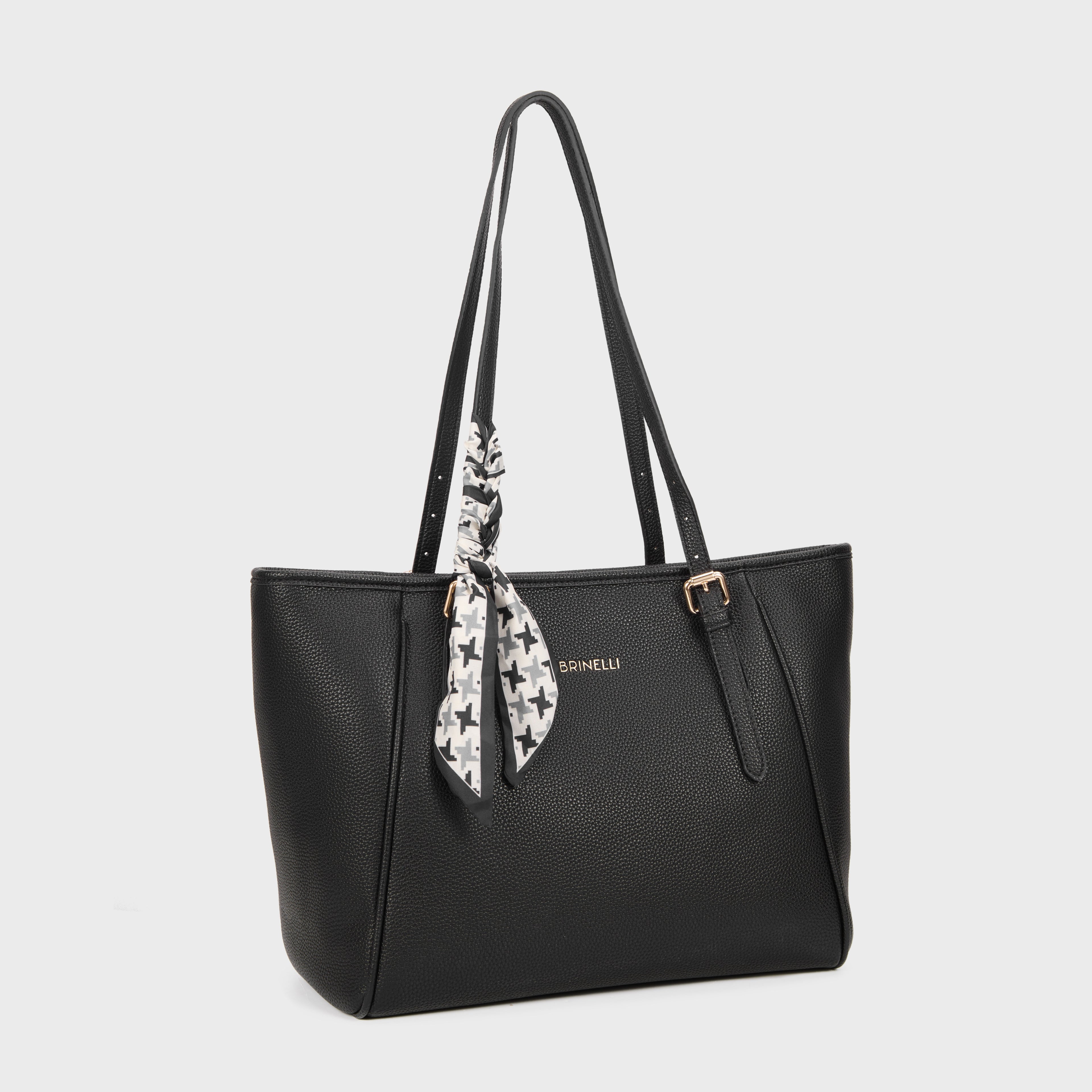 Brinelli Cityscape Tote Bag Black
