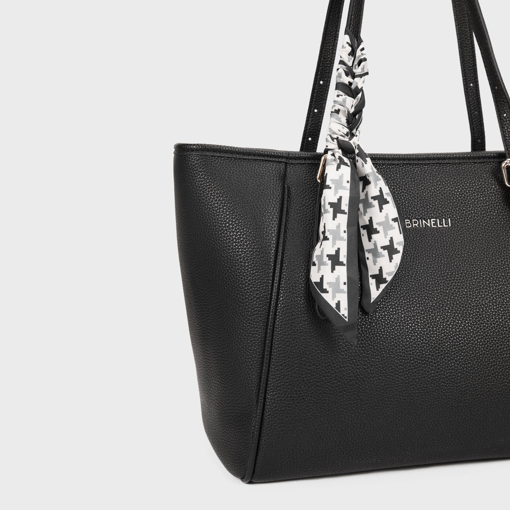 Brinelli Cityscape Tote Bag Black