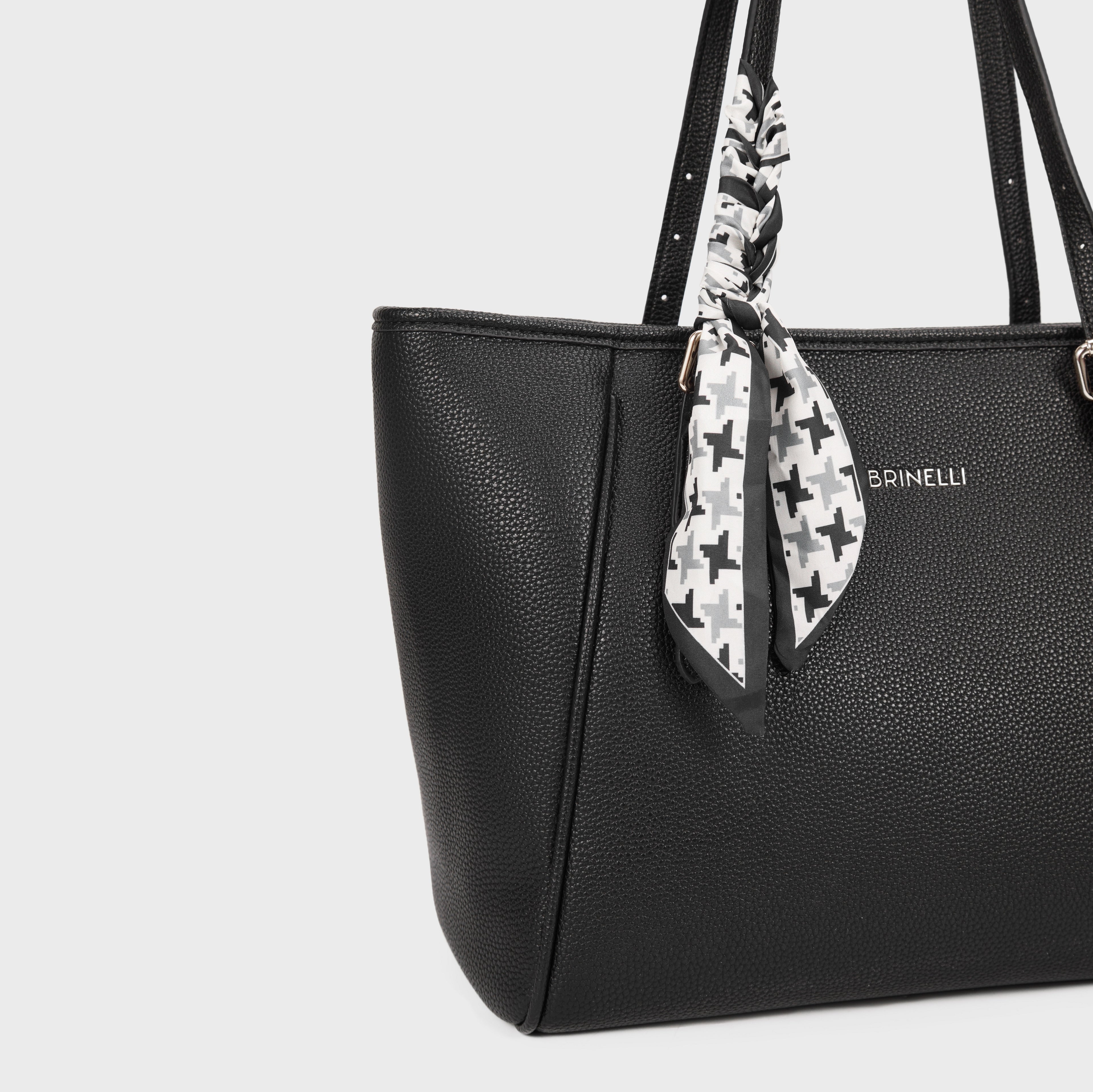 Brinelli Cityscape Tote Bag Black