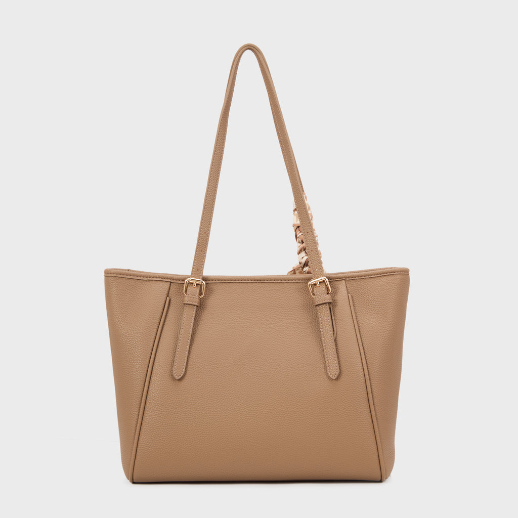 Brinelli Cityscape Tote Bag Beige